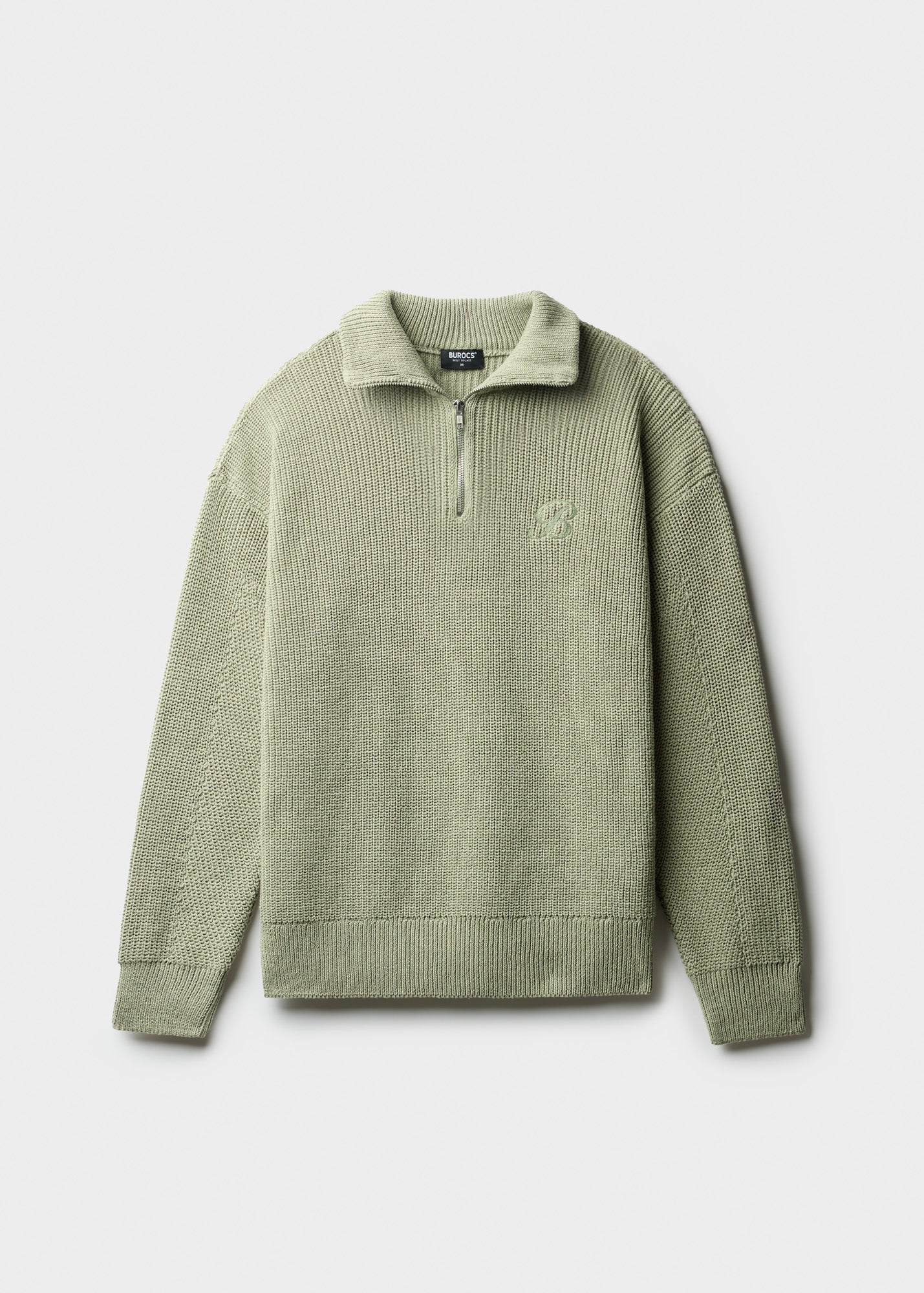 Chunky Knit Half-Zip Sweater