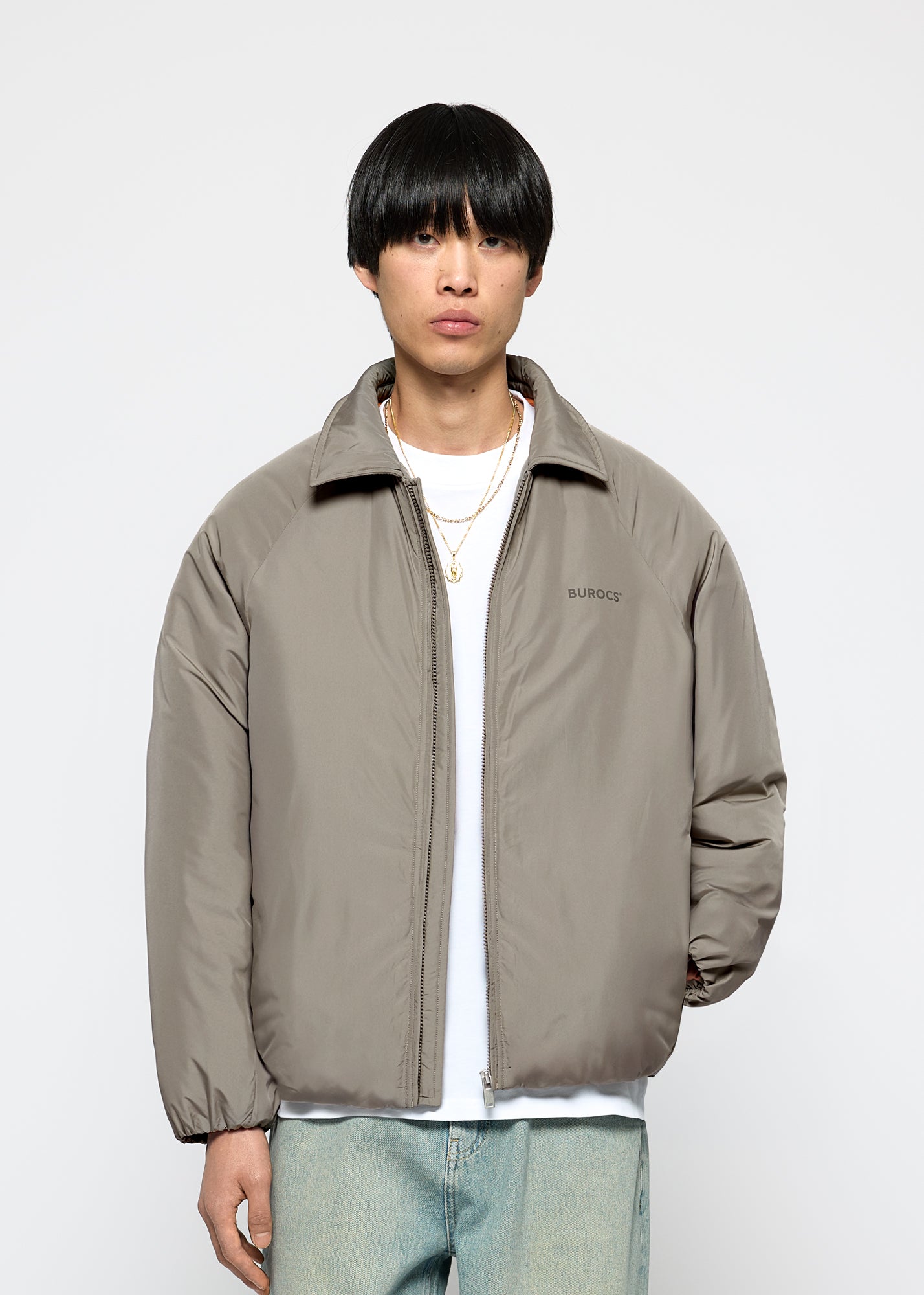 Soft Padded Bomber Jacket