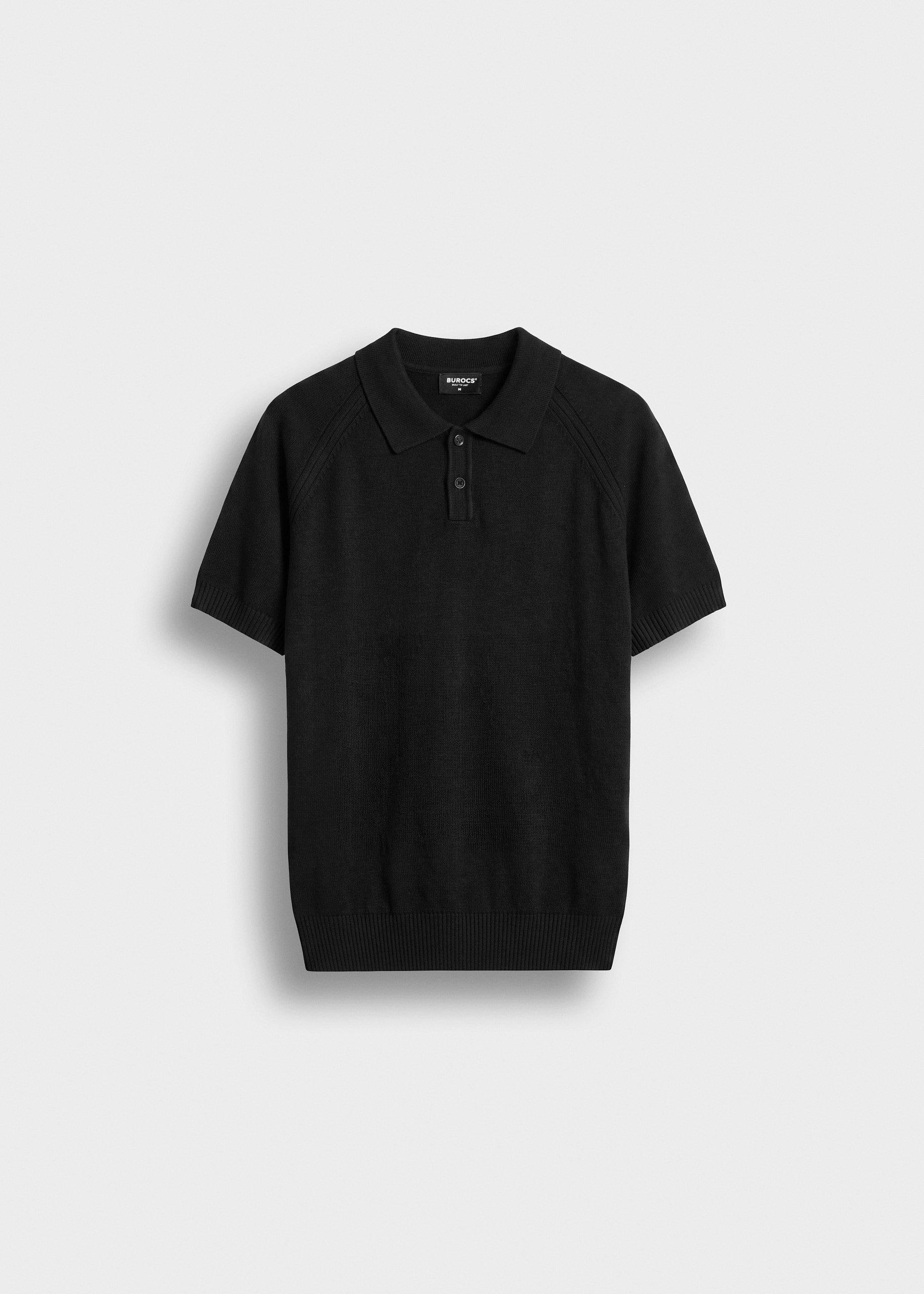 Fine Knit Polo T-Shirt