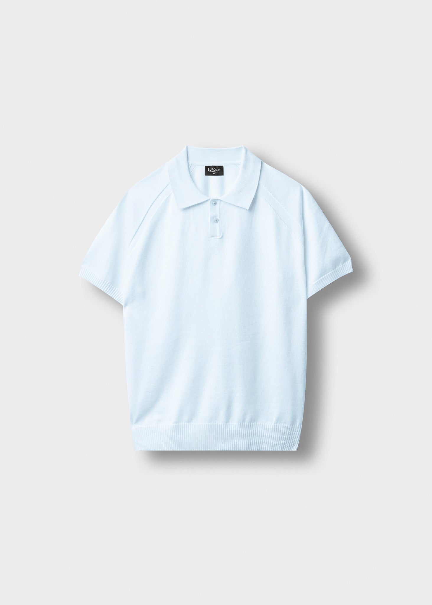Fine Knit Polo T-Shirt