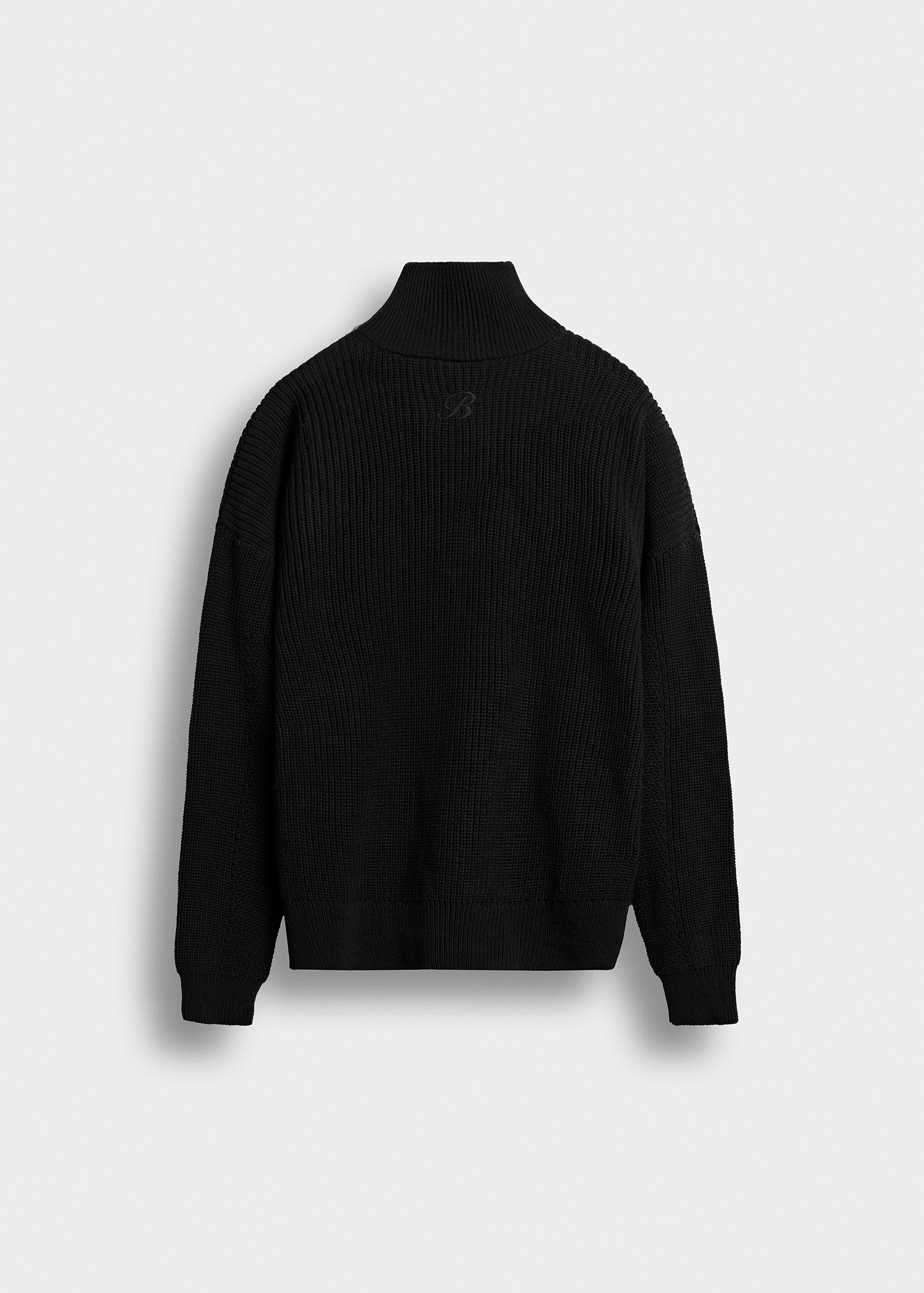 Chunky Knit Half-Zip Sweater