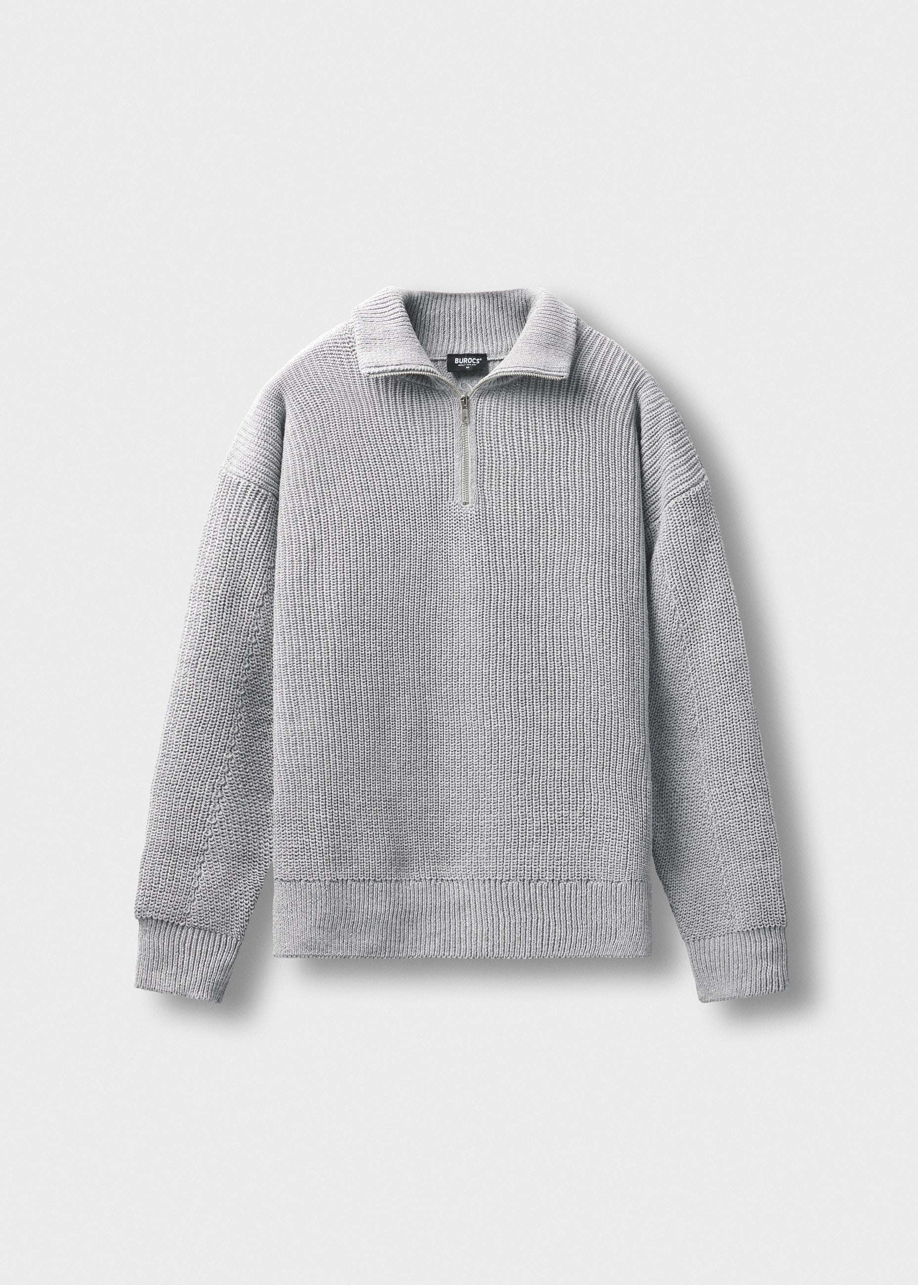 Chunky Knit Half-Zip Sweater