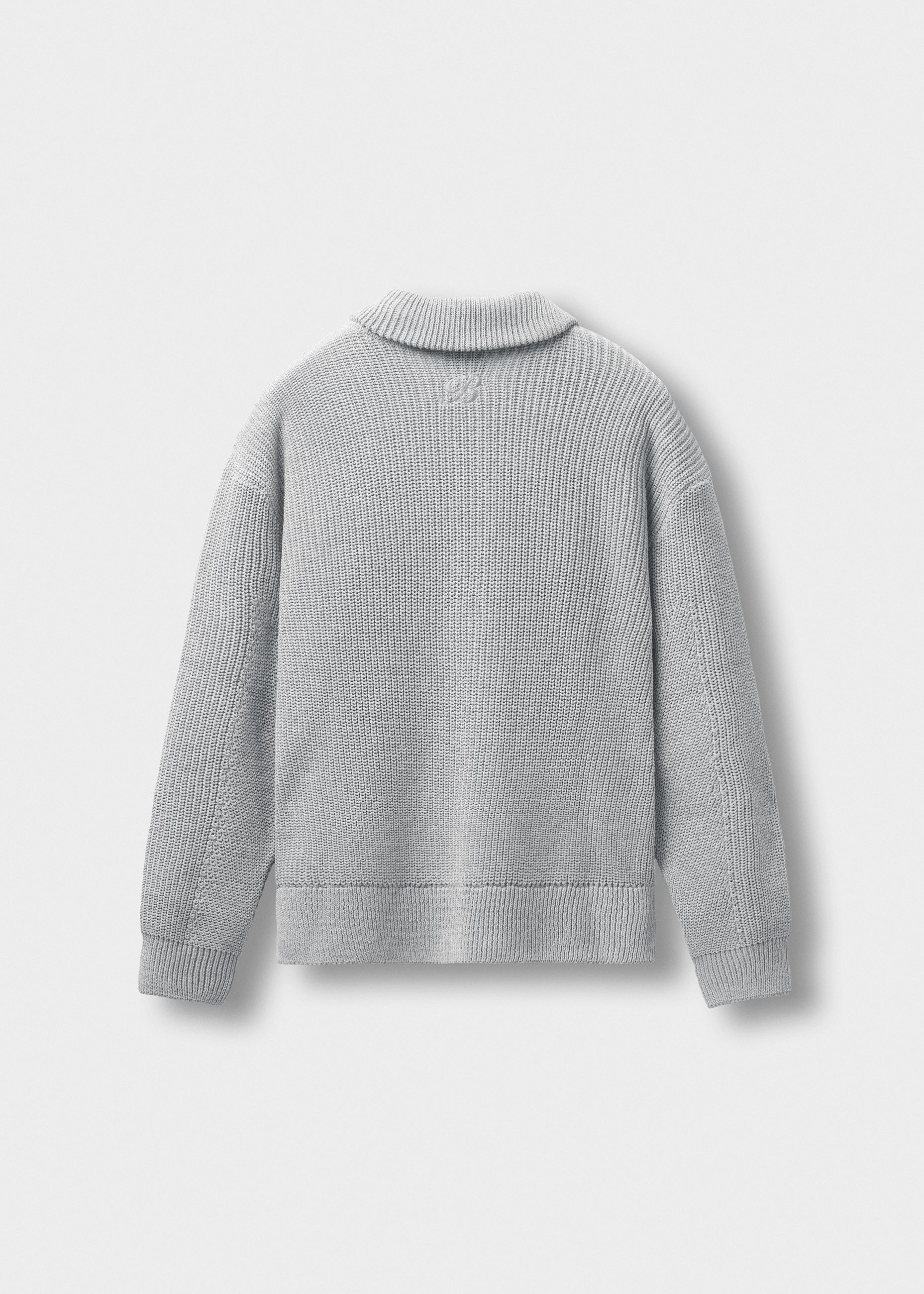 Chunky Knit Zip Jacket