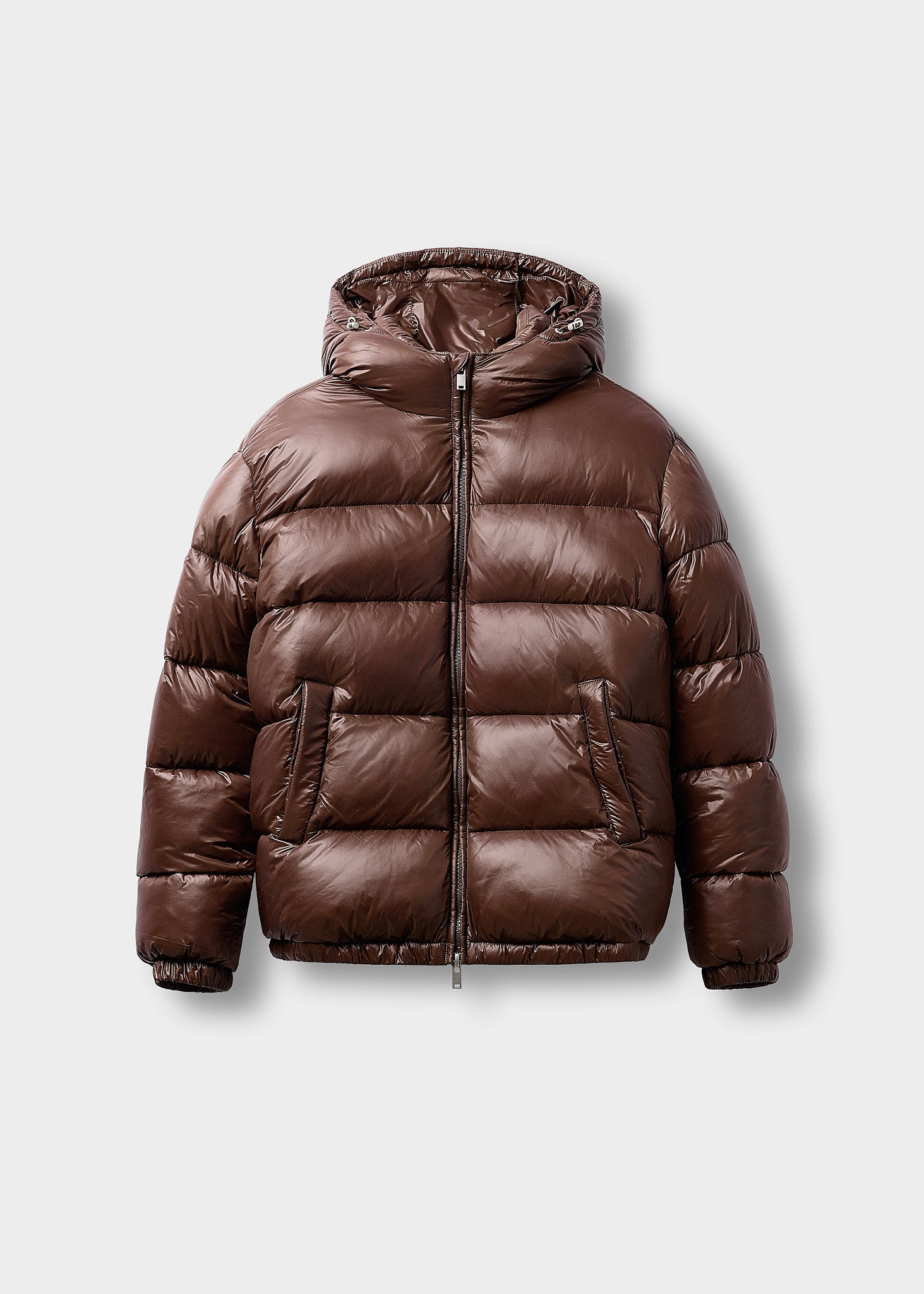 Glossy Puffer Jacket
