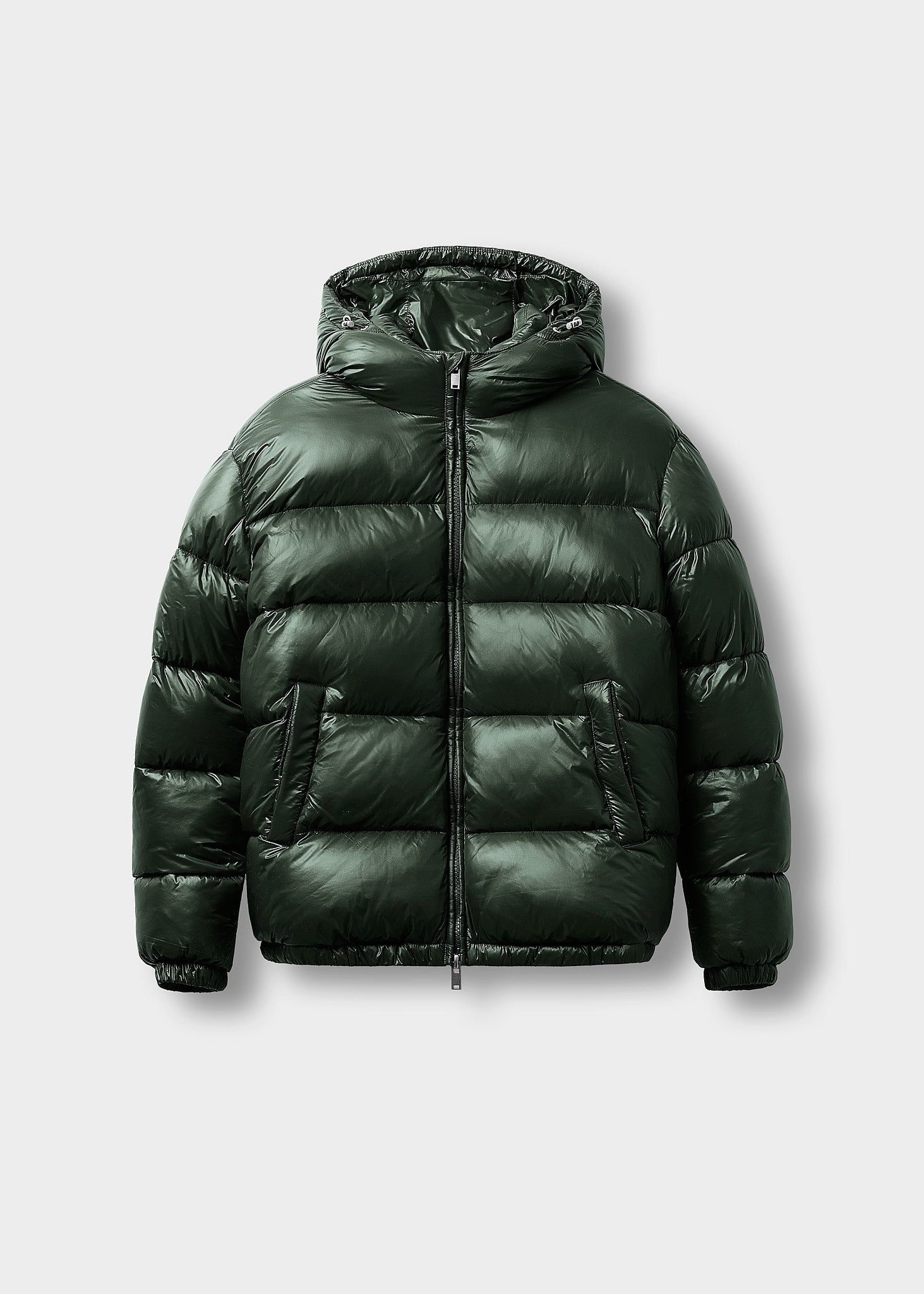 Glossy Puffer Jacket