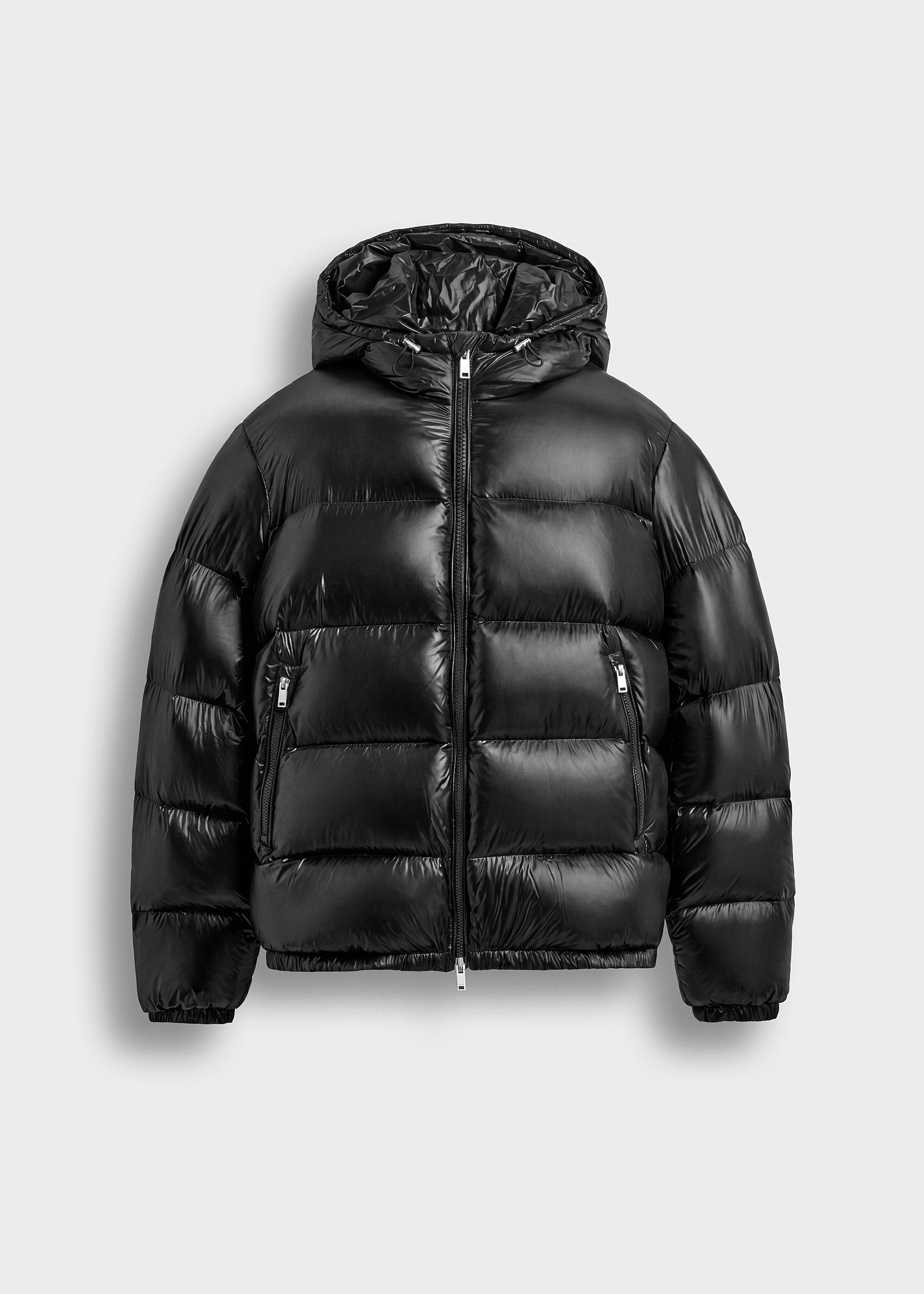 Glossy Puffer Jacket
