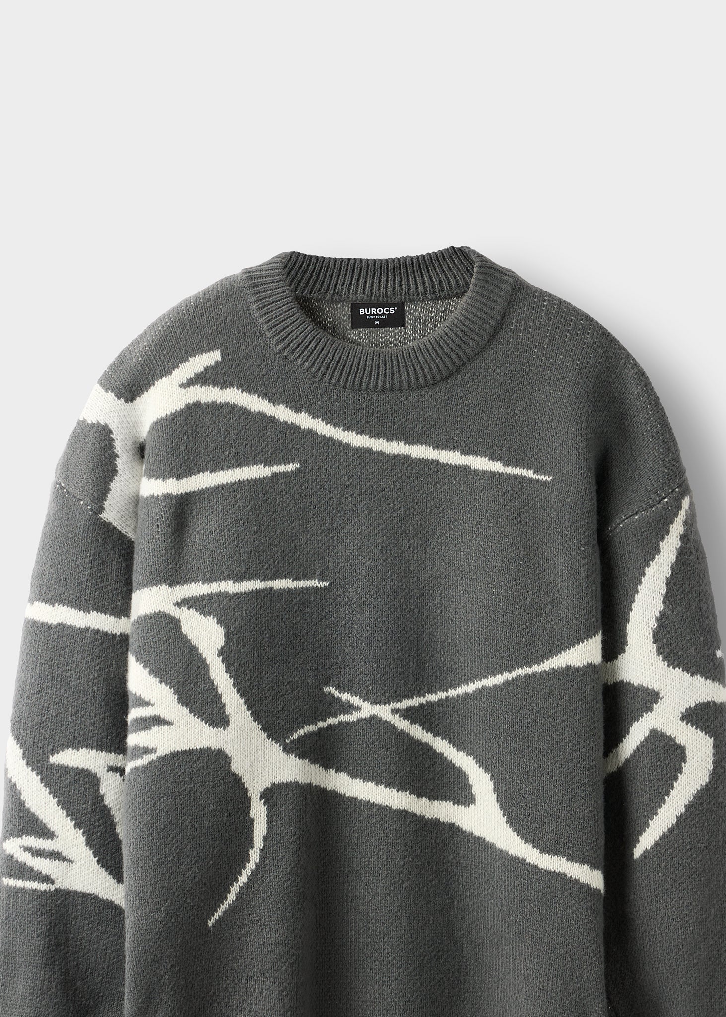 Jacquard Knit Sweater
