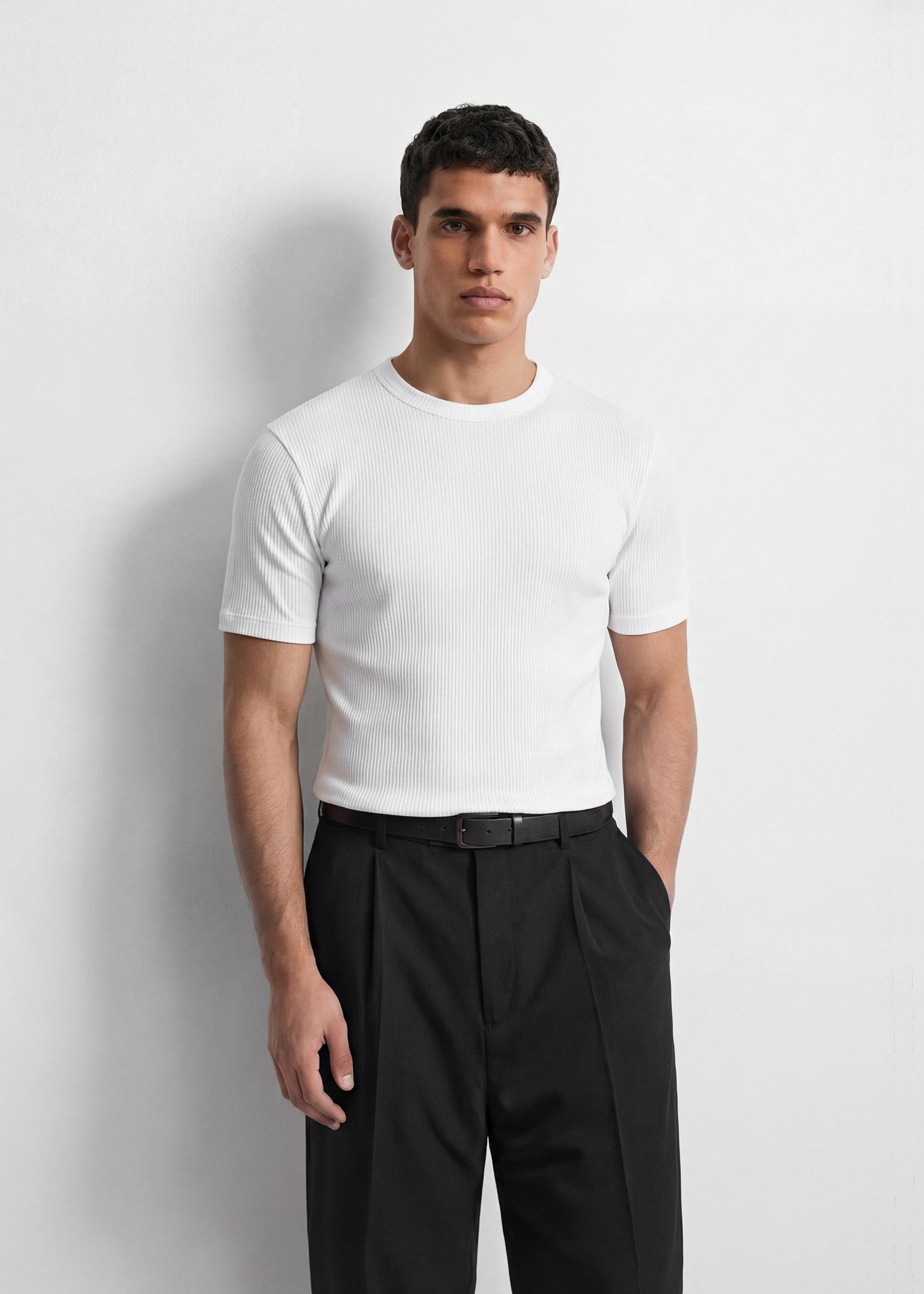 Slim Rib T-Shirt