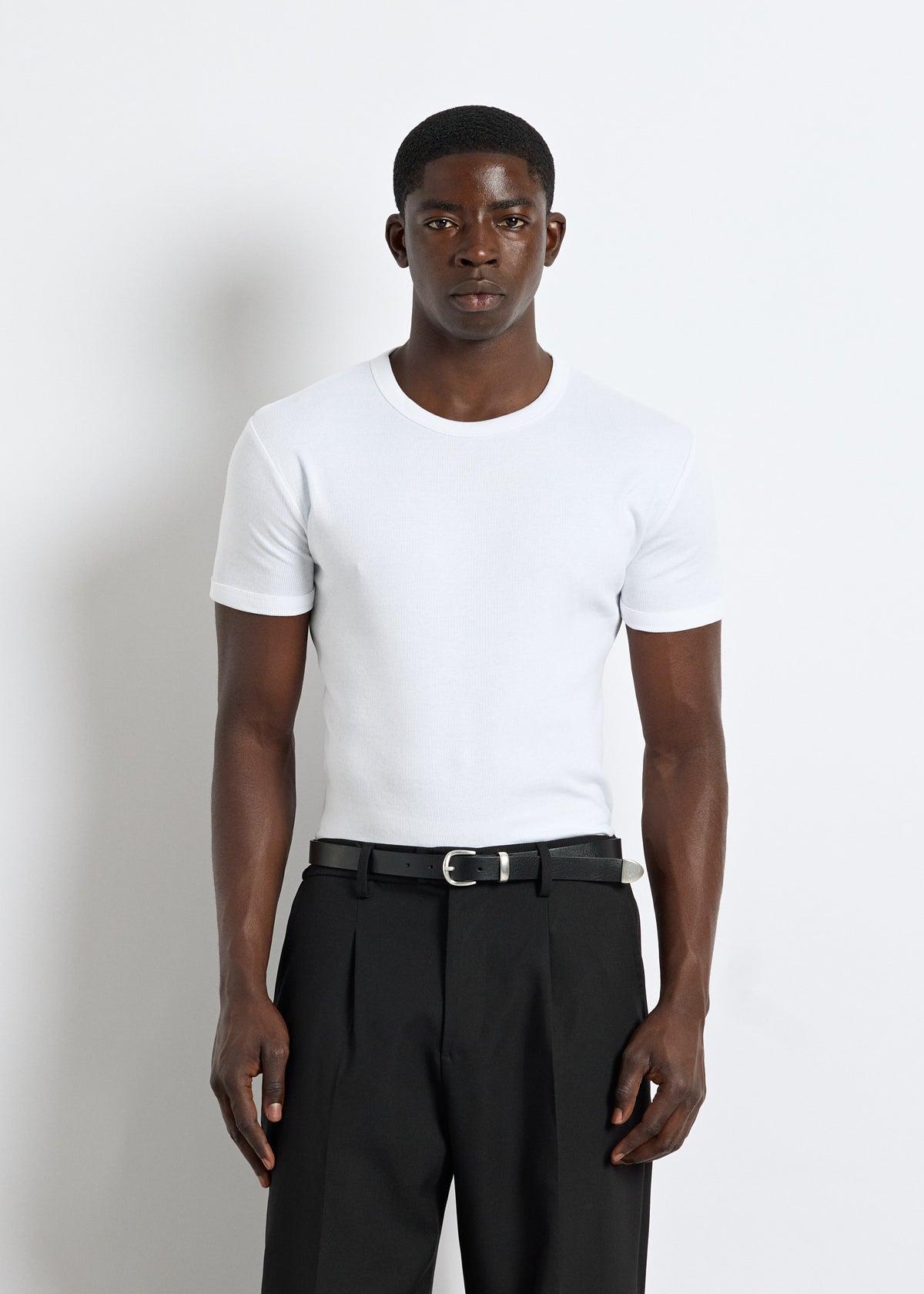 2 Pack Slim Rib T-Shirt