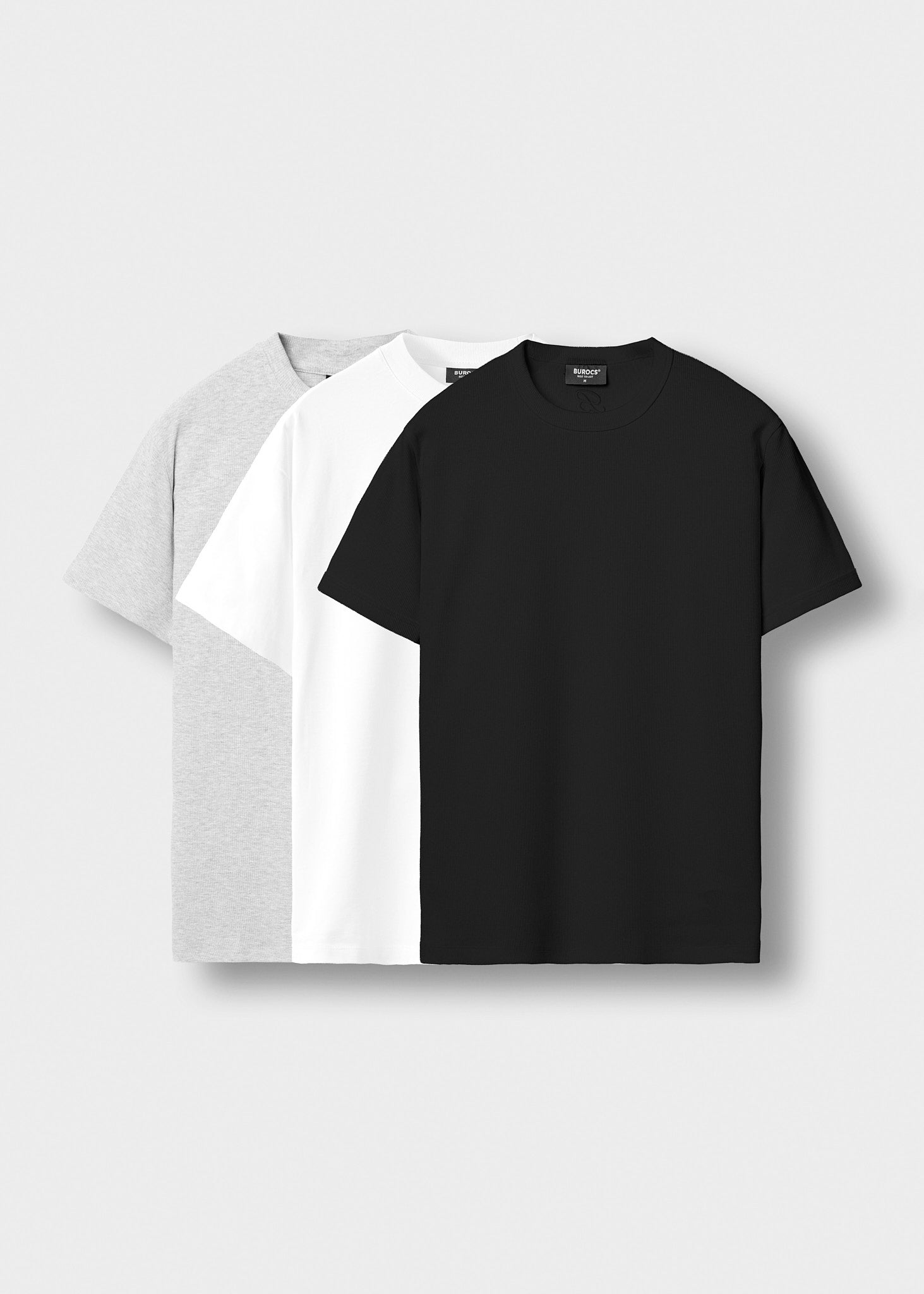 3 PACK Slim Rib T-Shirt