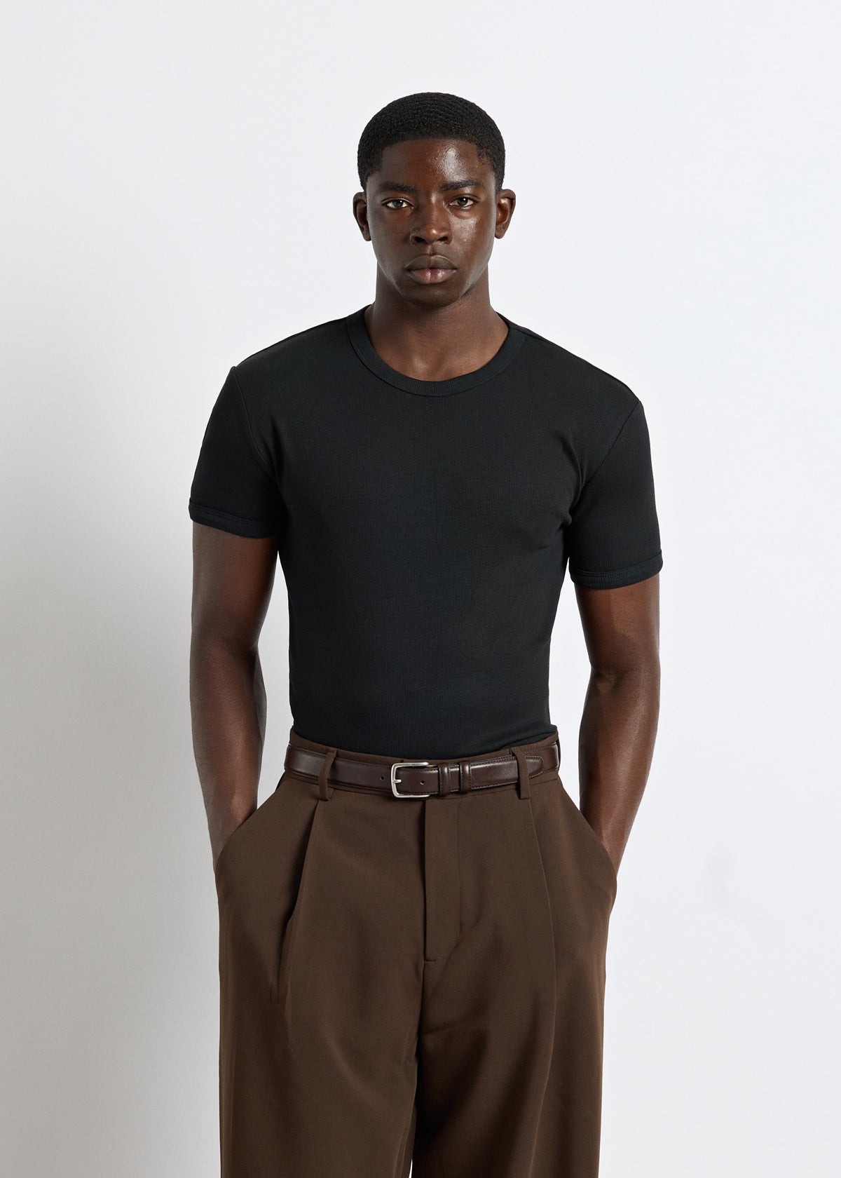 3 Pack Slim Rib T-Shirt