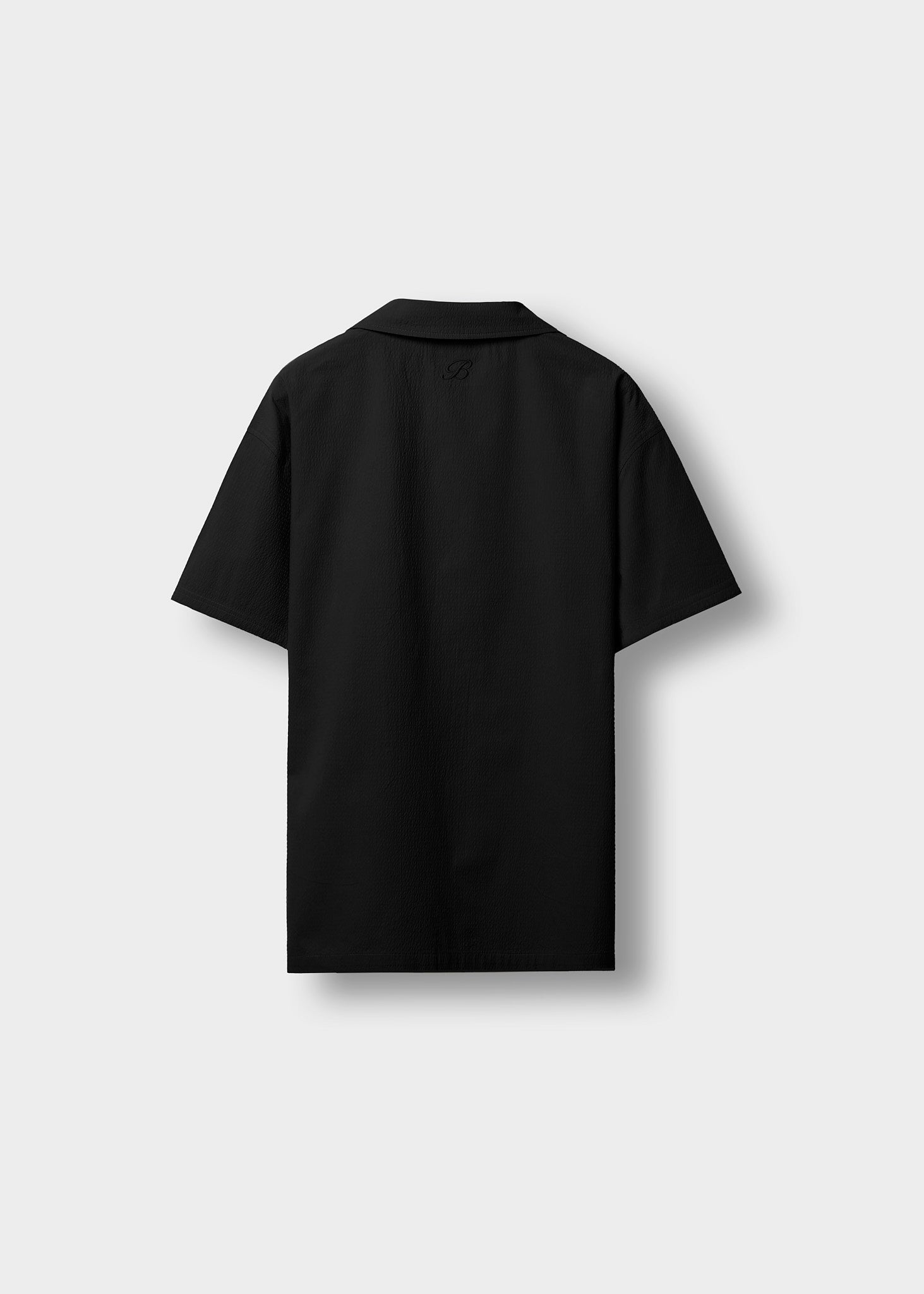 Solid Seersucker Shirt