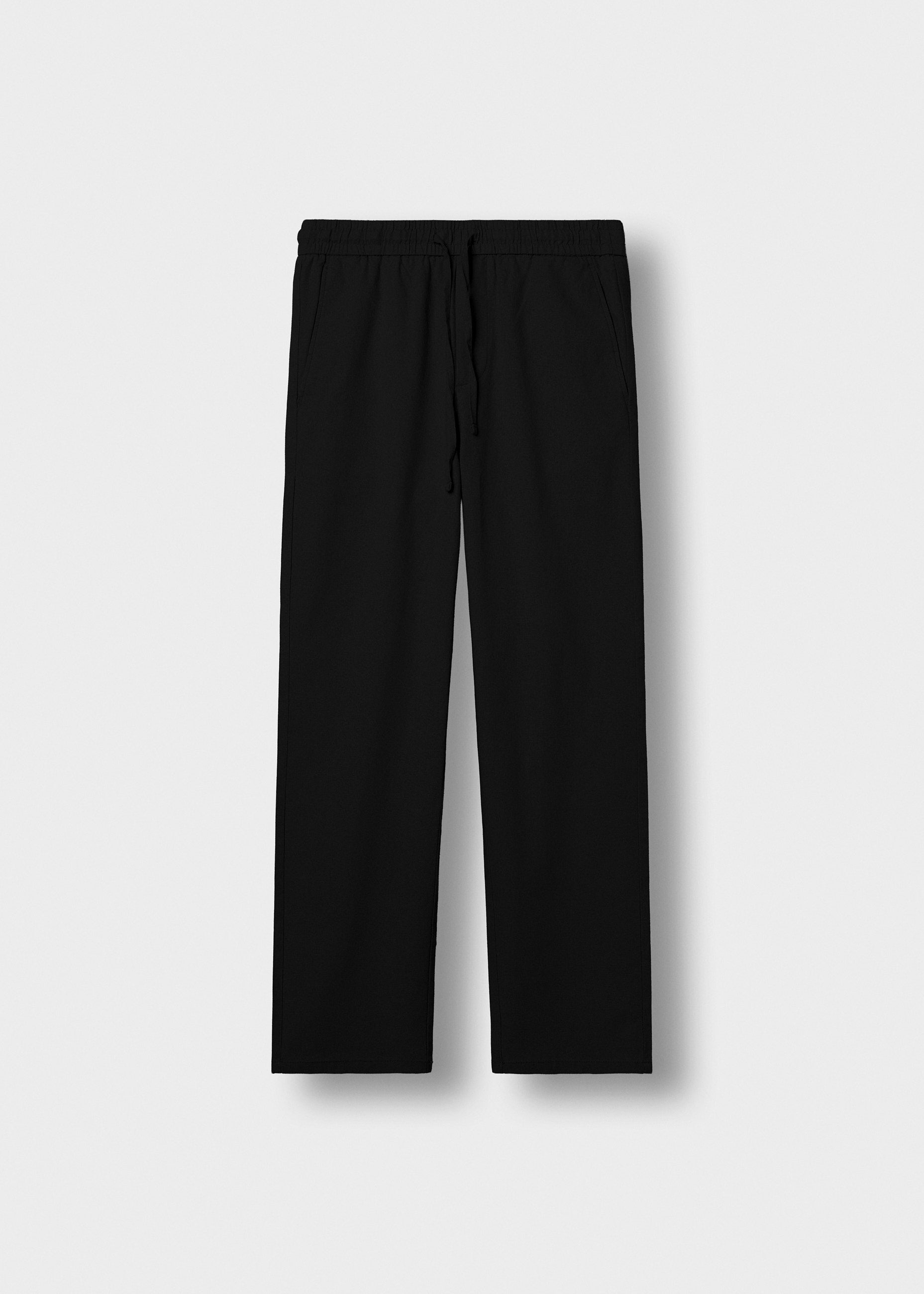 Linen-blend Pants