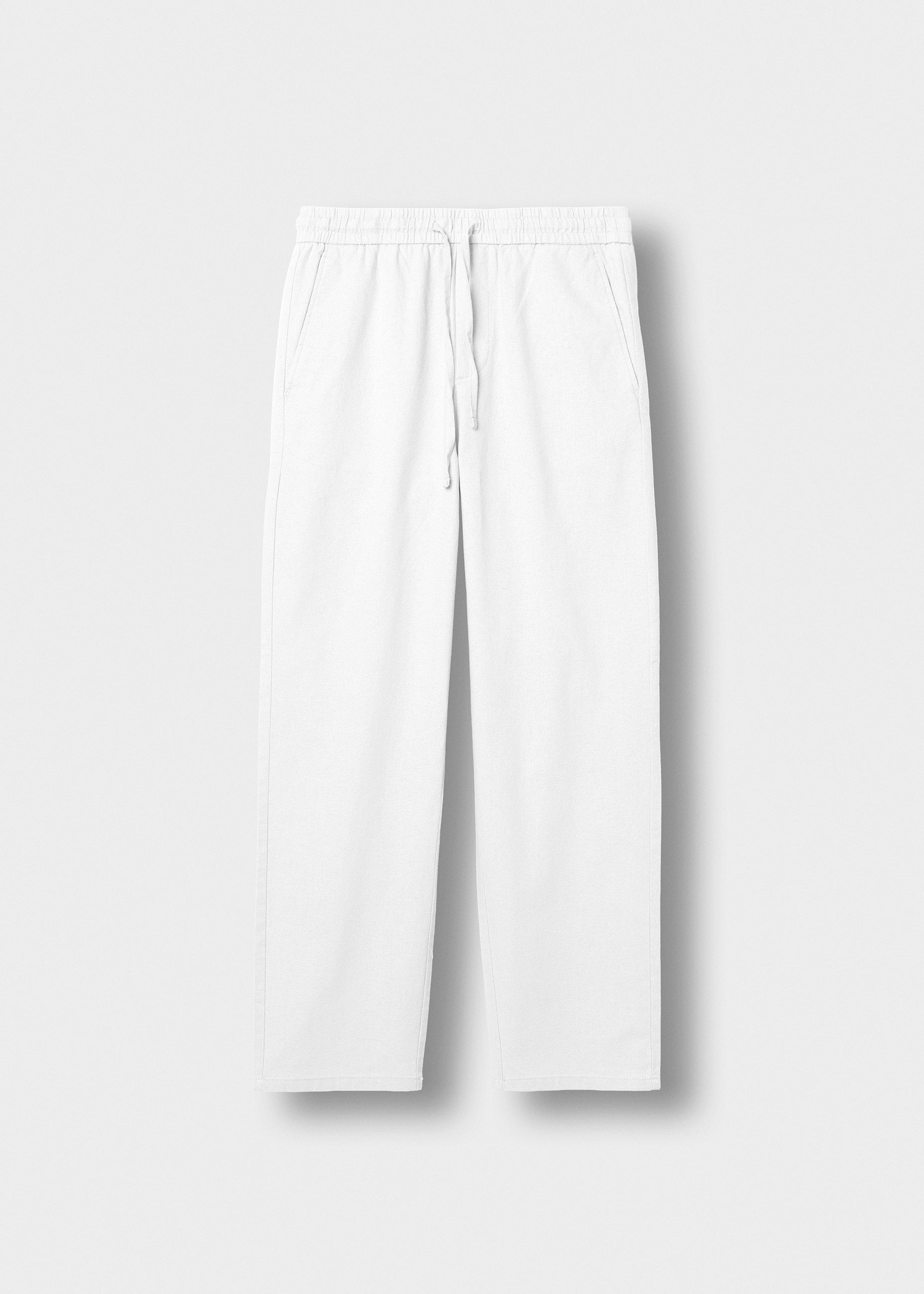 Linen-blend Pants