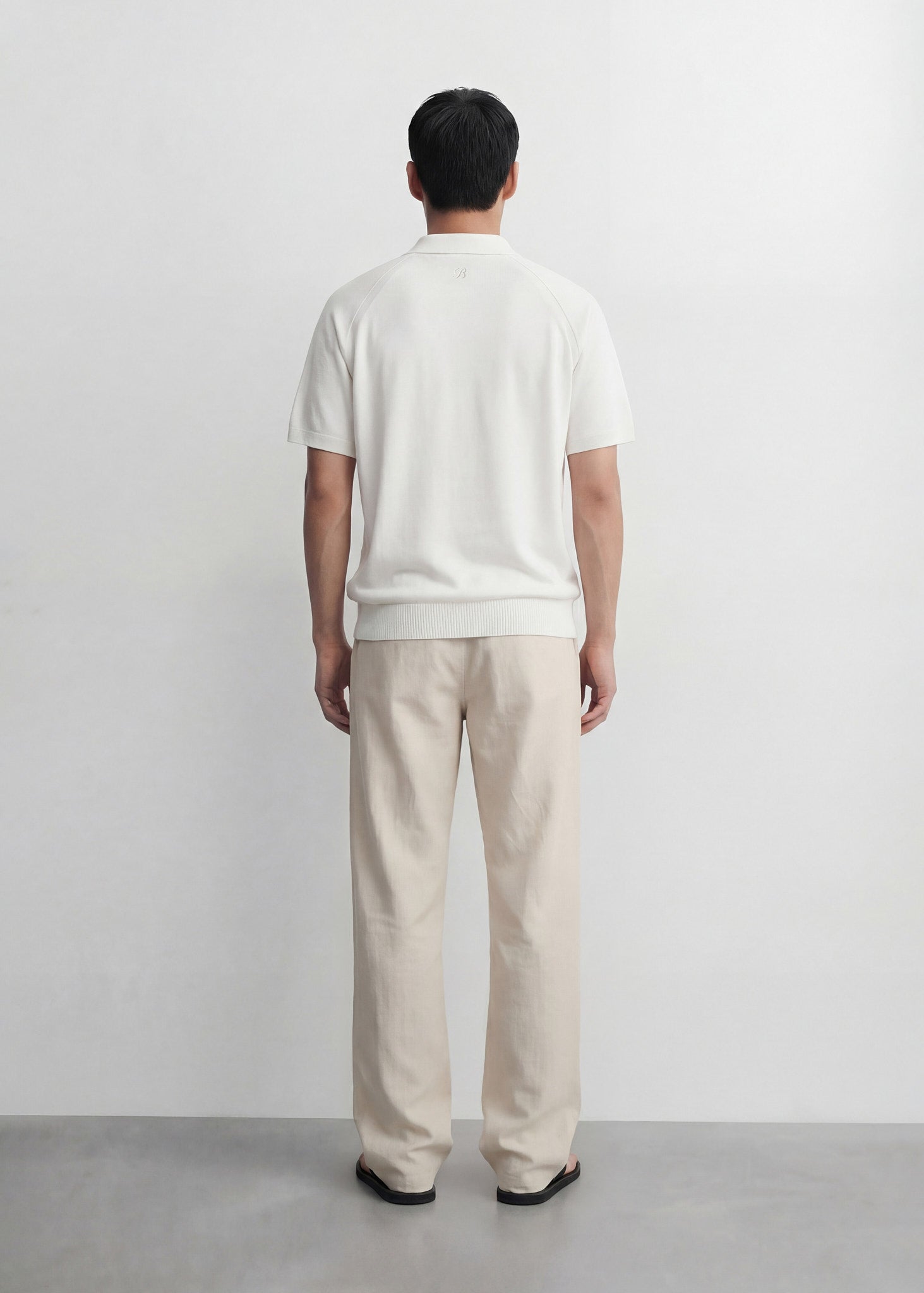 Linen-blend Pants