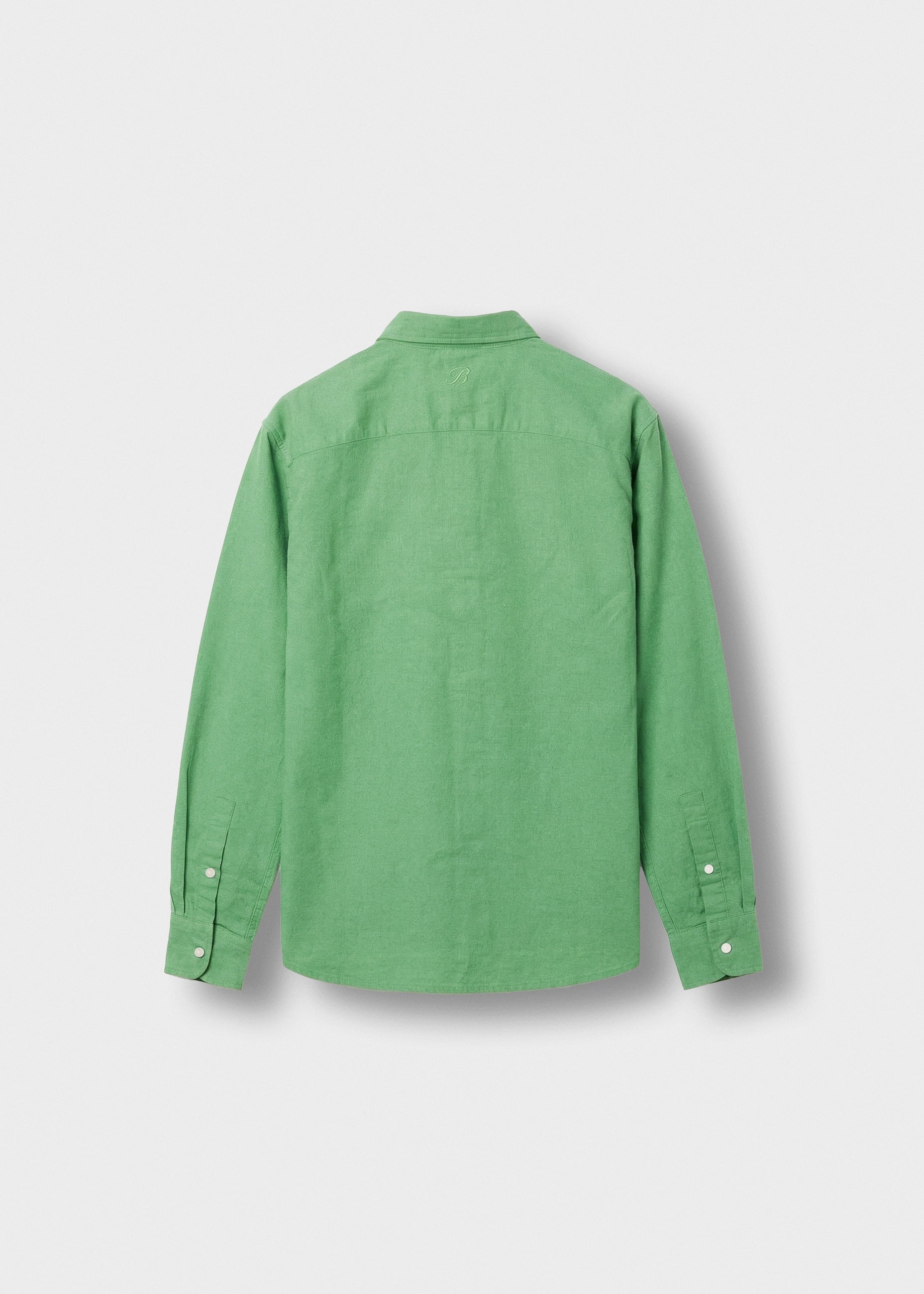 Linen Blend Long Sleeve Shirt