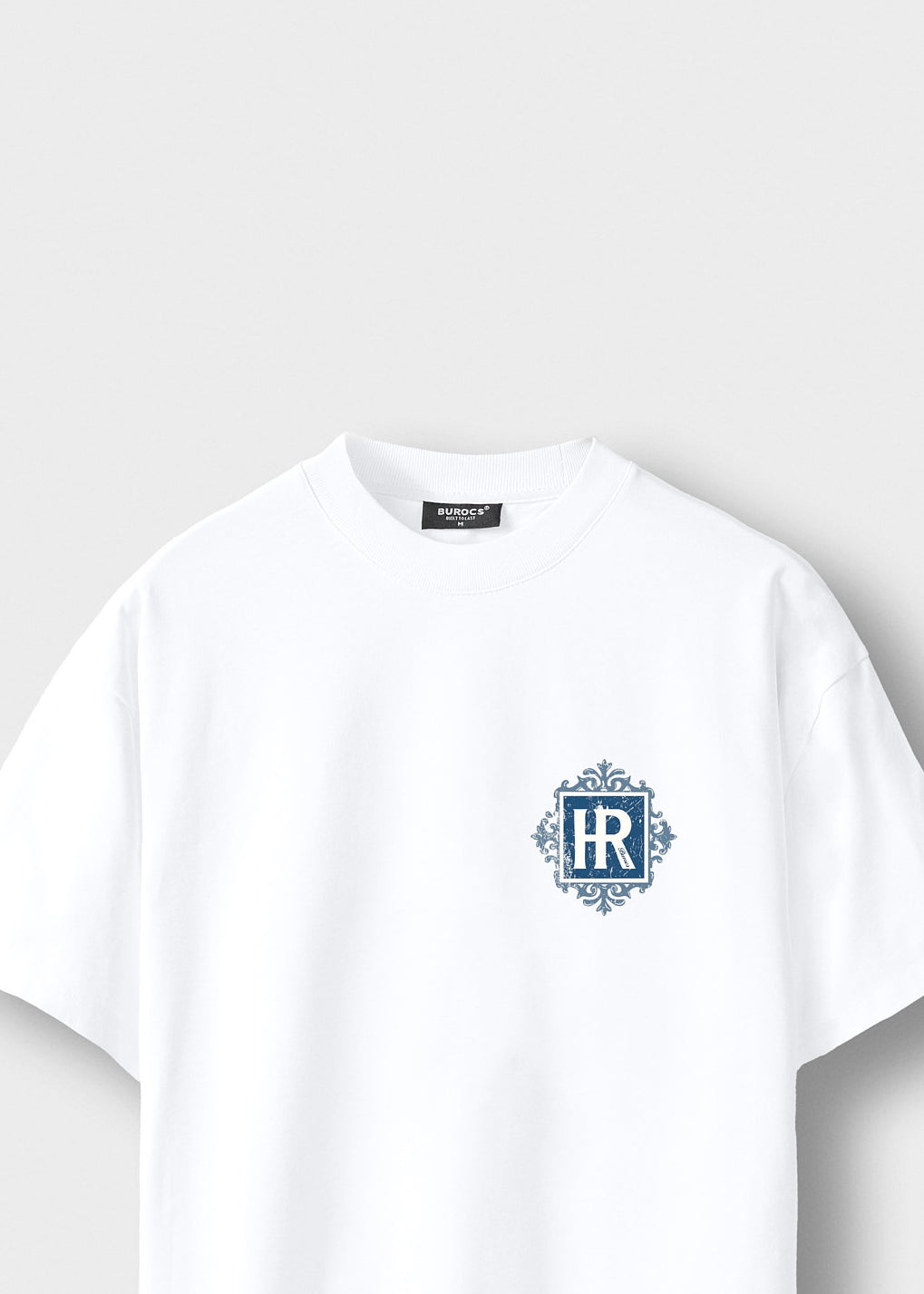 Oversize T-Shirt Hotel Blue Emblem
