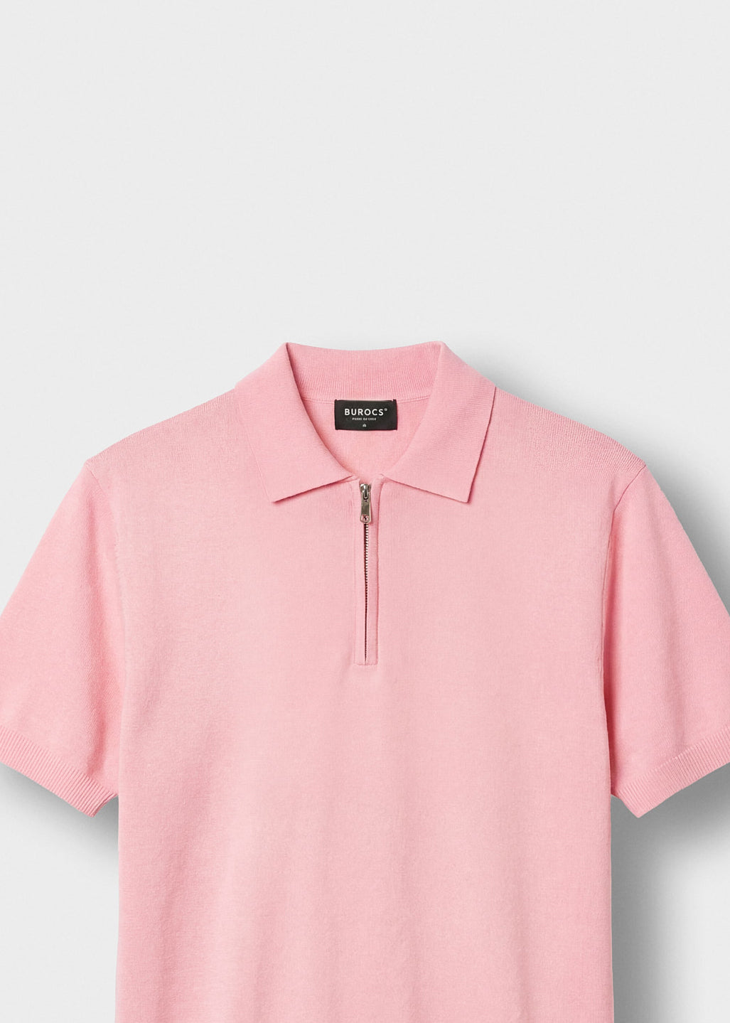 Quarter Zip Polo Shirt