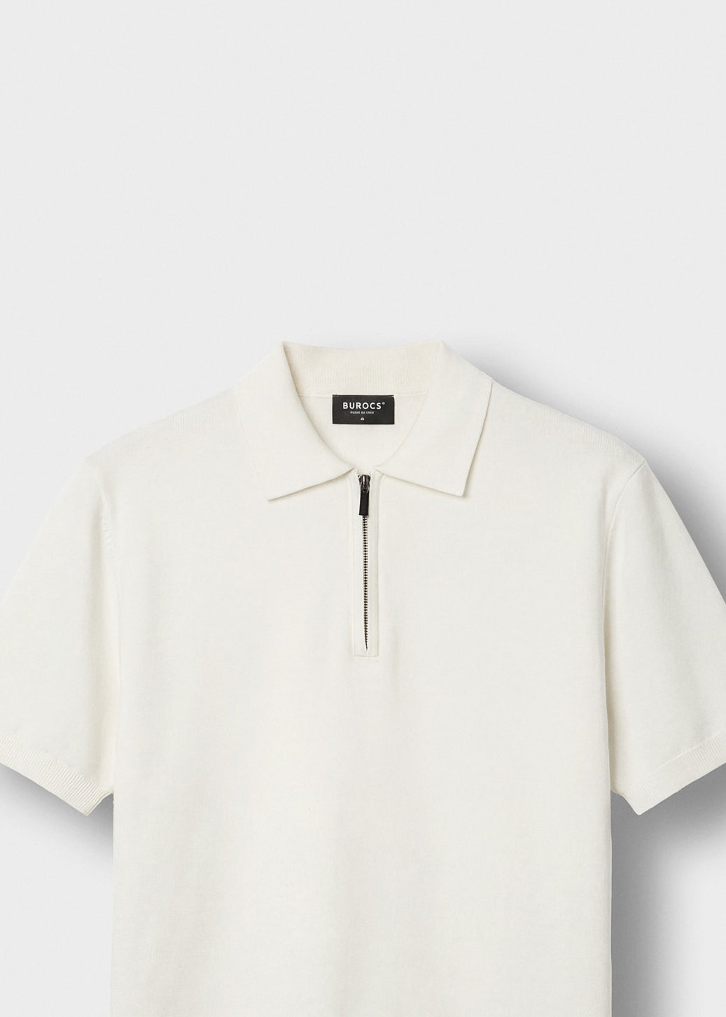 Quarter Zip Polo Shirt
