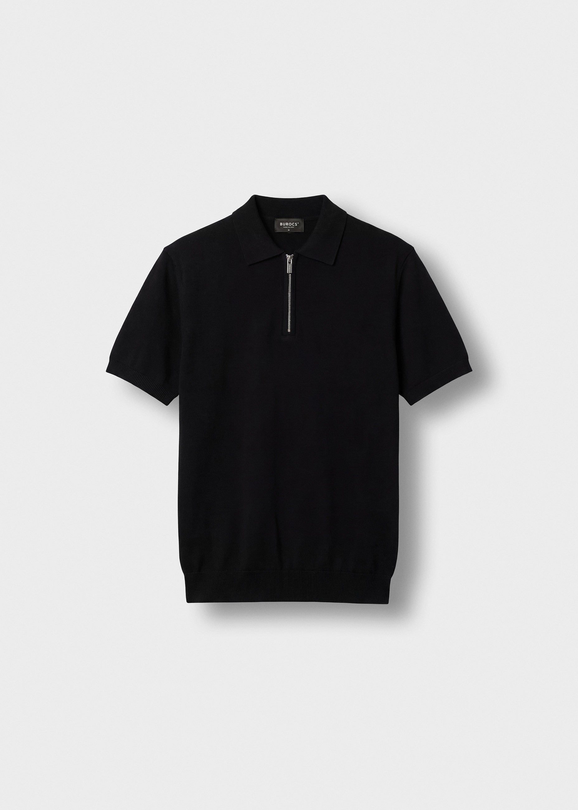 Quarter Zip Polo Shirt