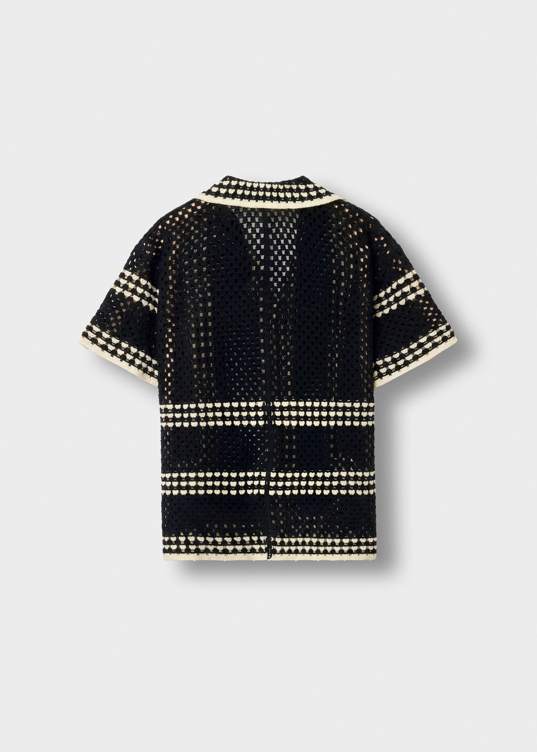 Crochet Bicolor Shirt