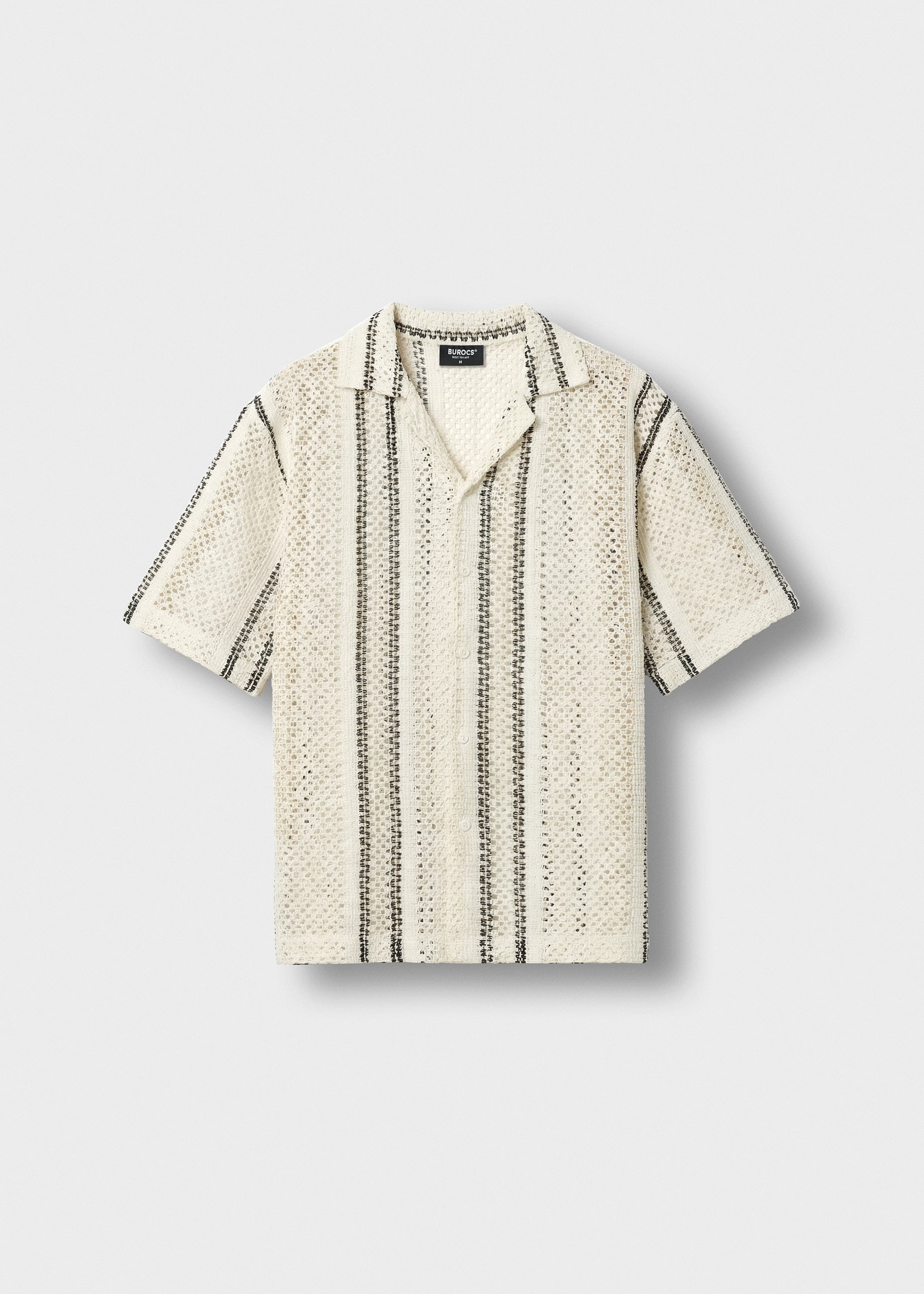 Crochet Striped Shirt
