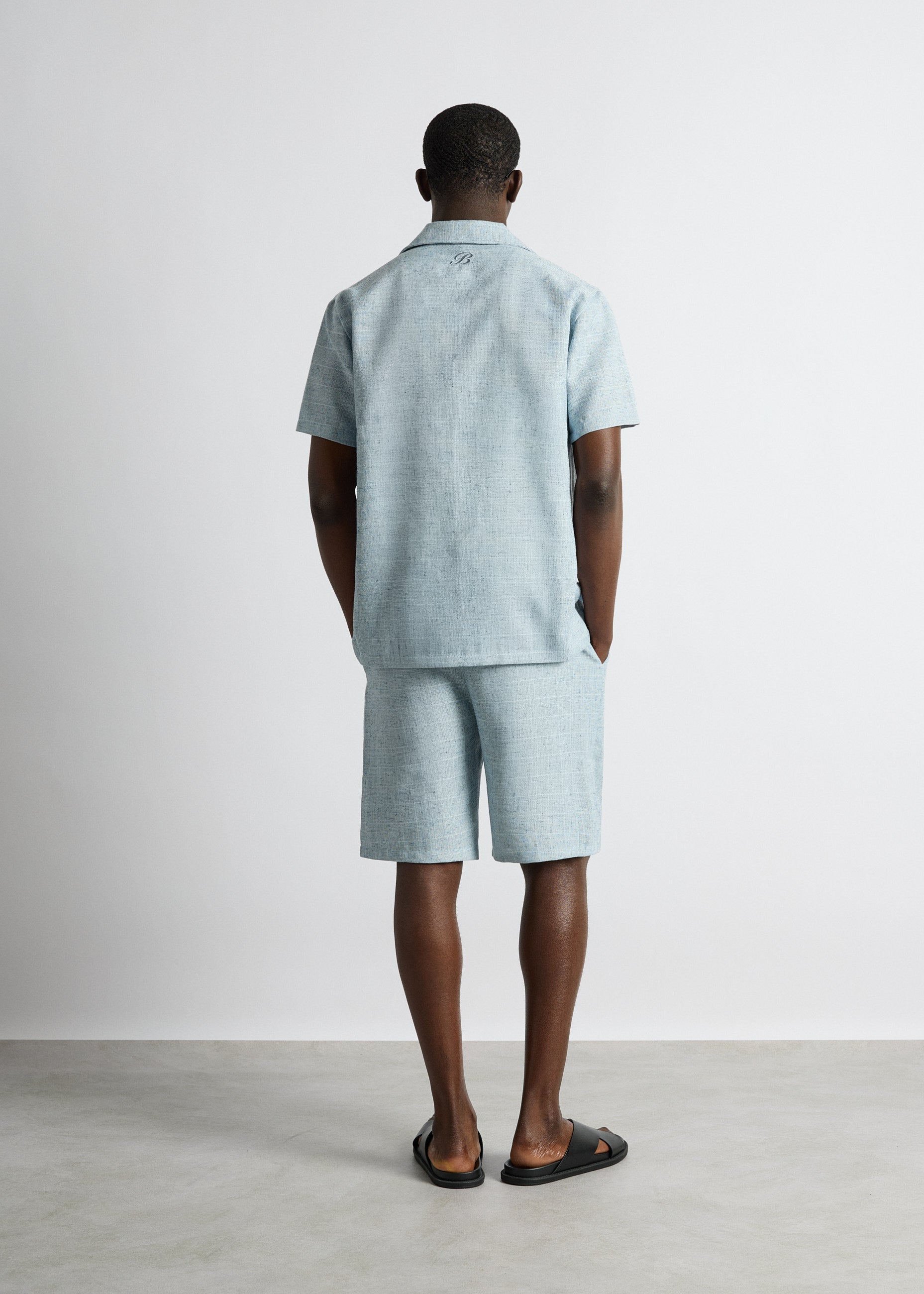 Melange Yarn Shirt
