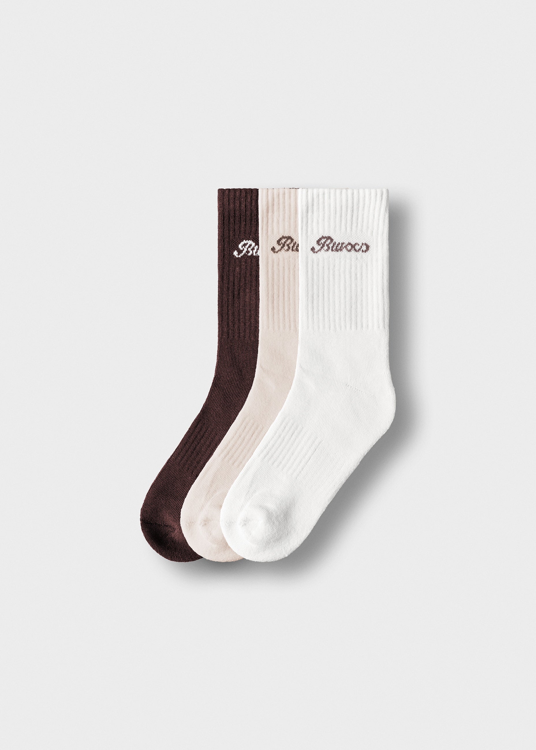 Logo Crew Socks 3 Pack
