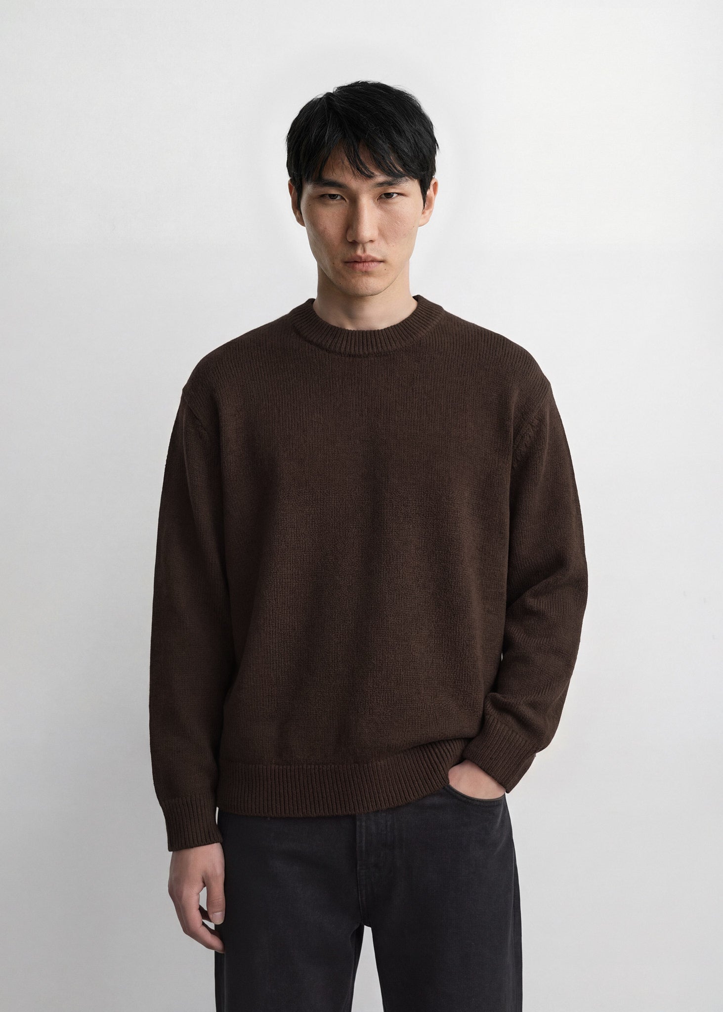 Cotton Crewneck Sweater