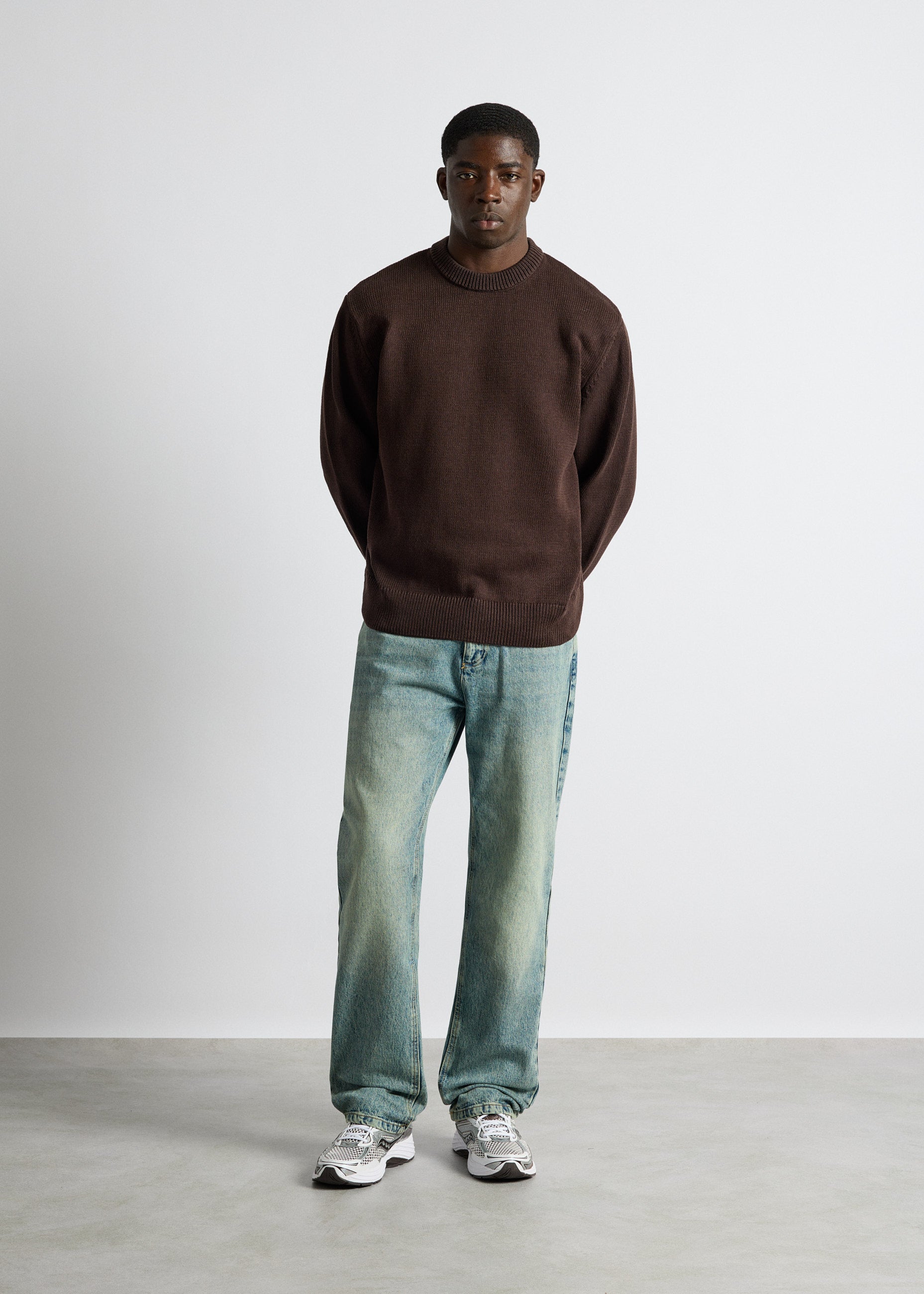 Cotton Crewneck Sweater