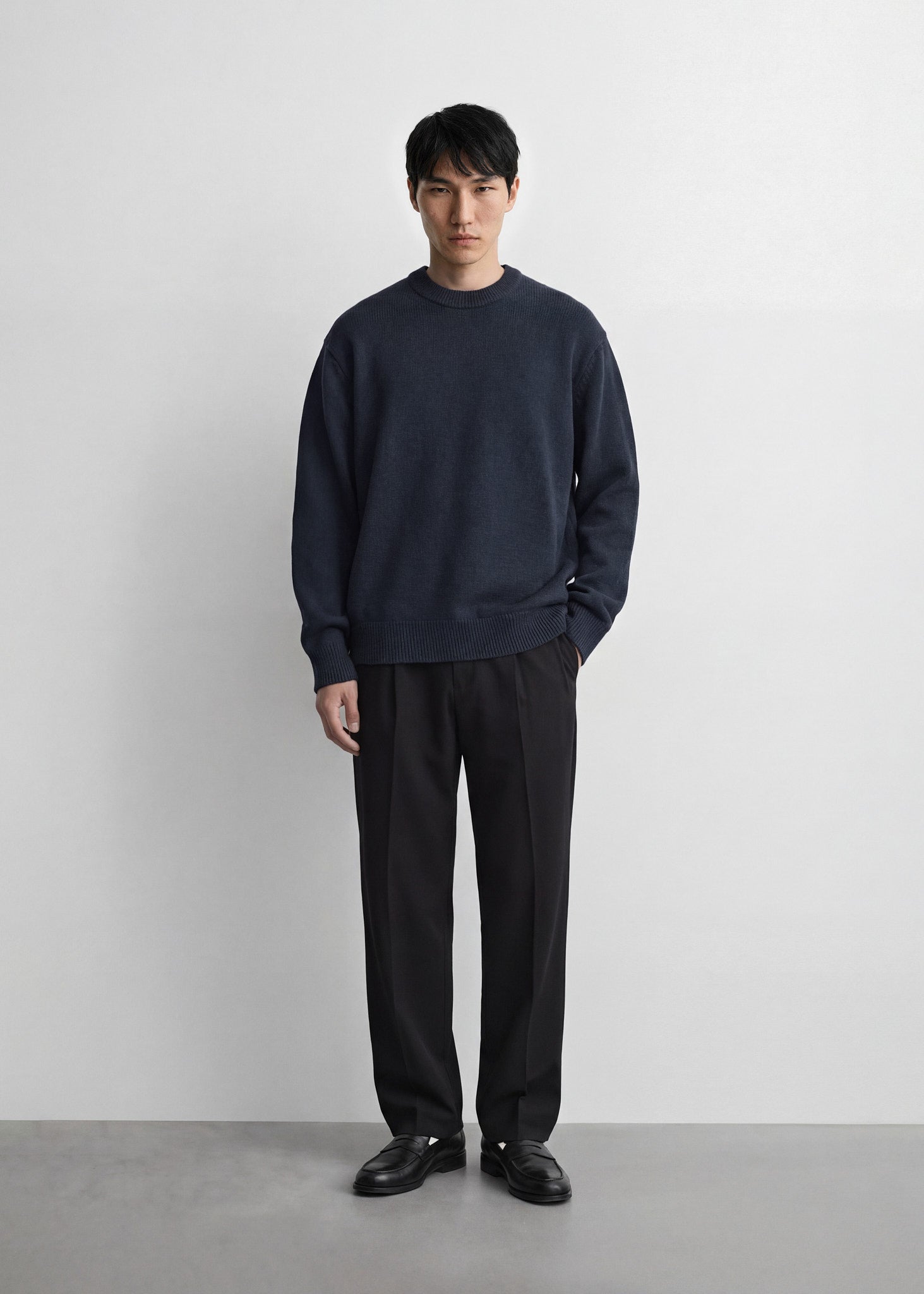 Cotton Crewneck Sweater