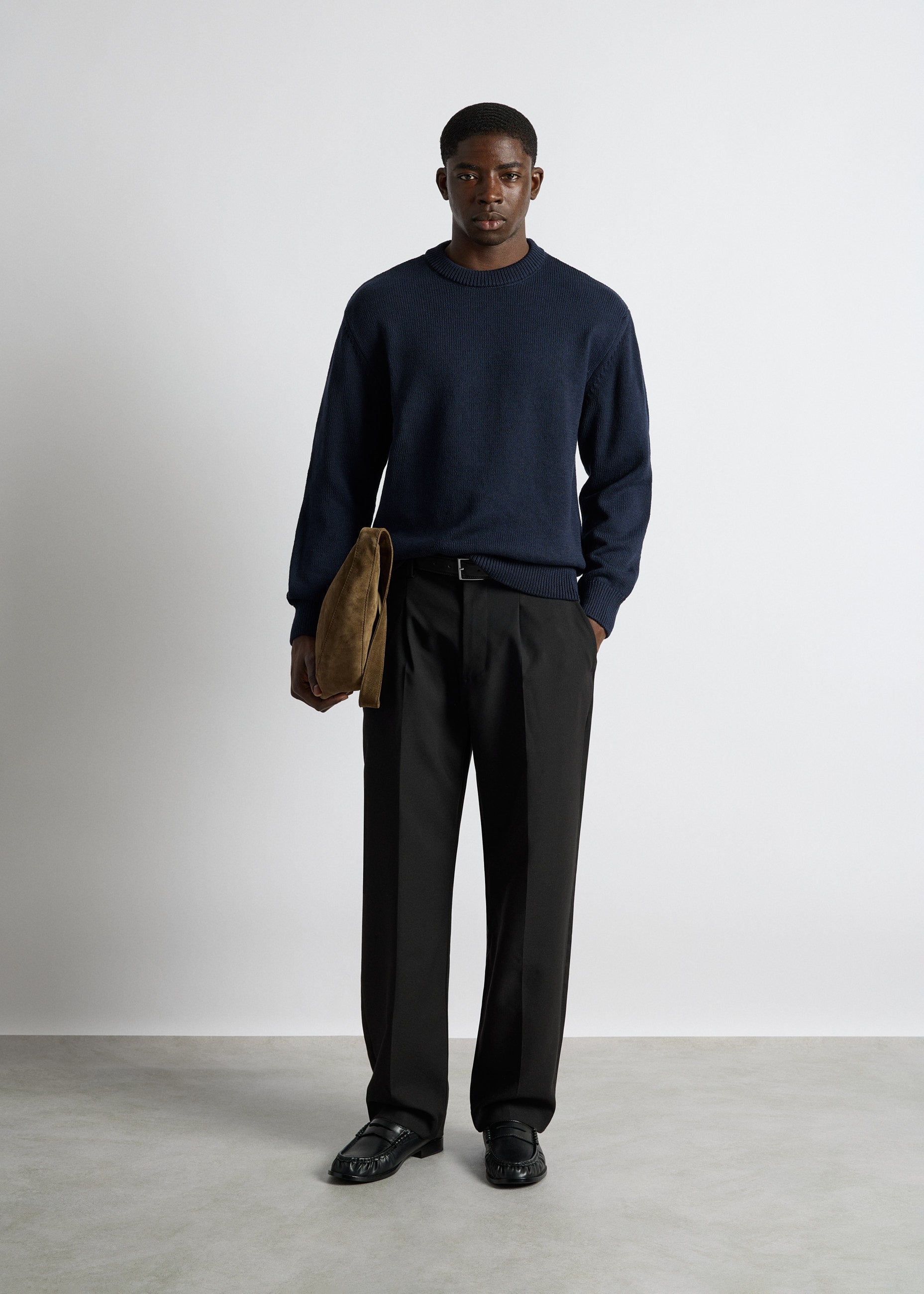 Cotton Crewneck Sweater