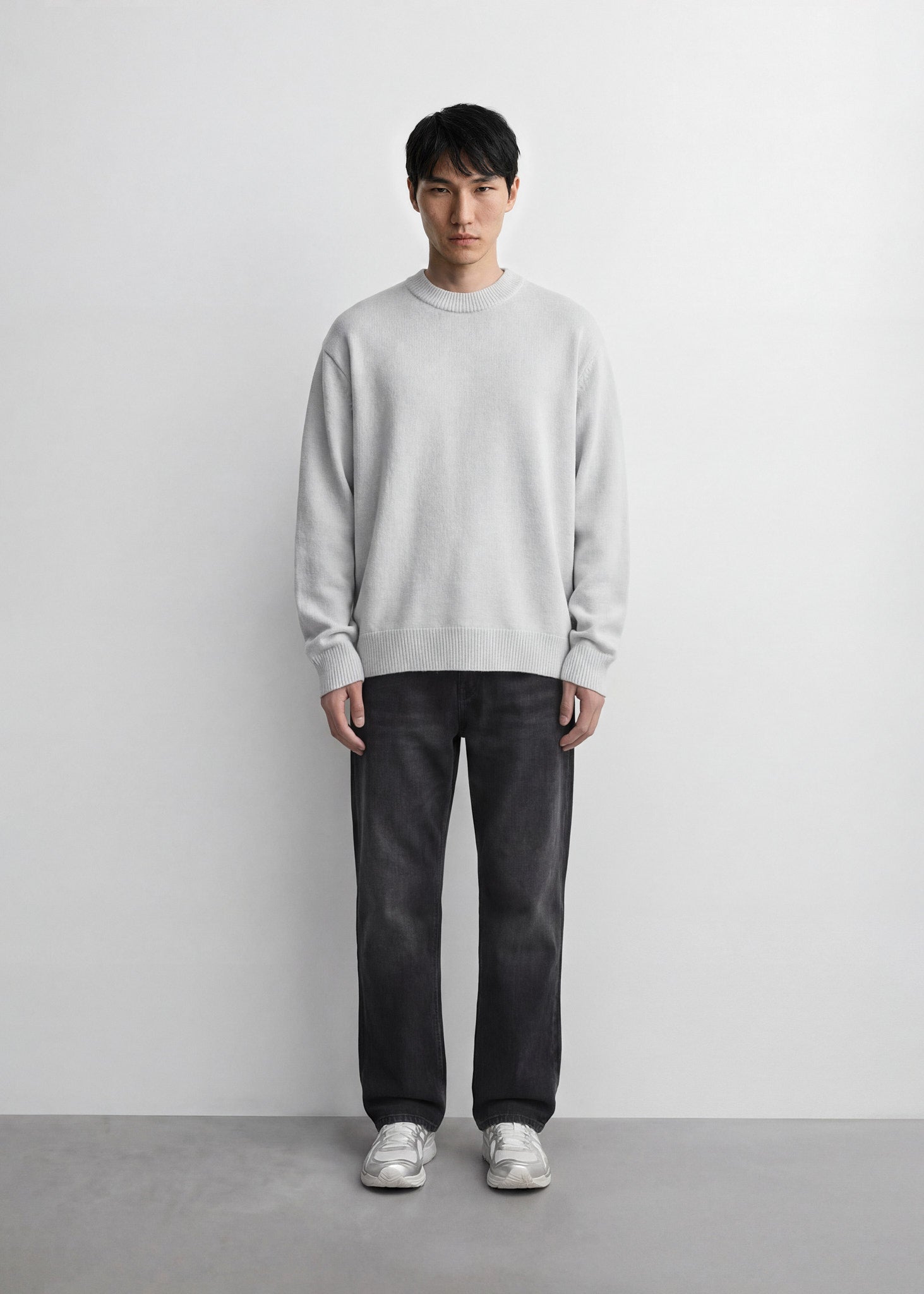 Cotton Crewneck Sweater