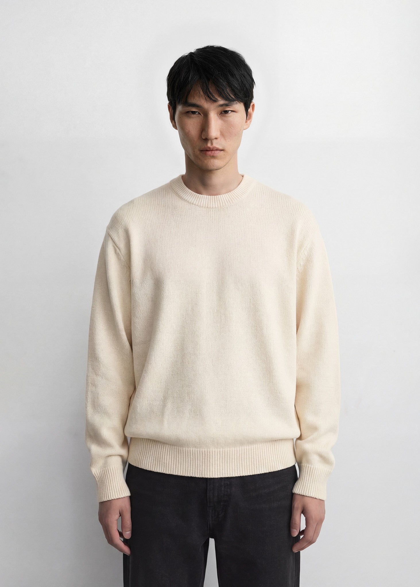 Cotton Crewneck Sweater