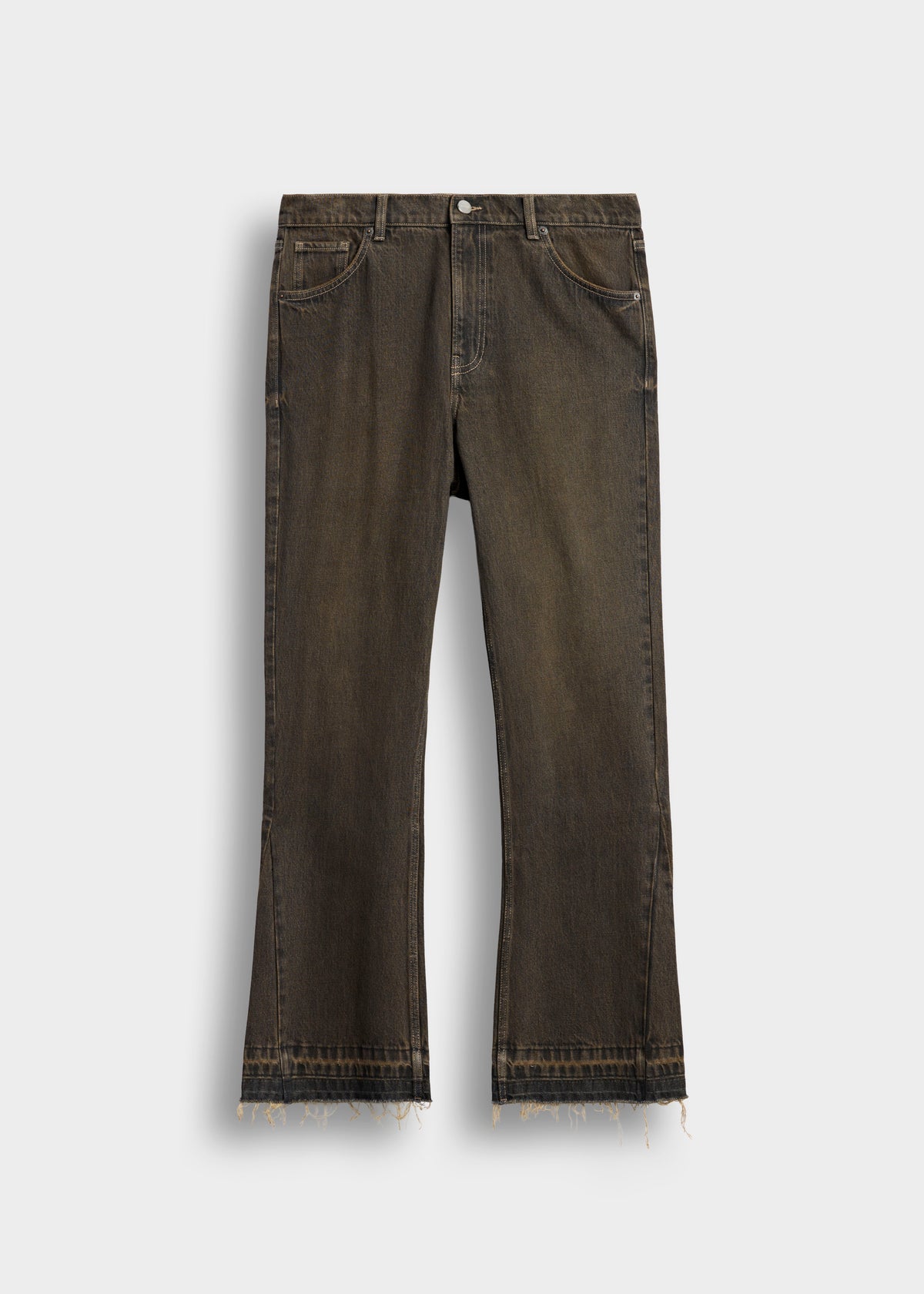 Tony Flared Open Hem Jeans