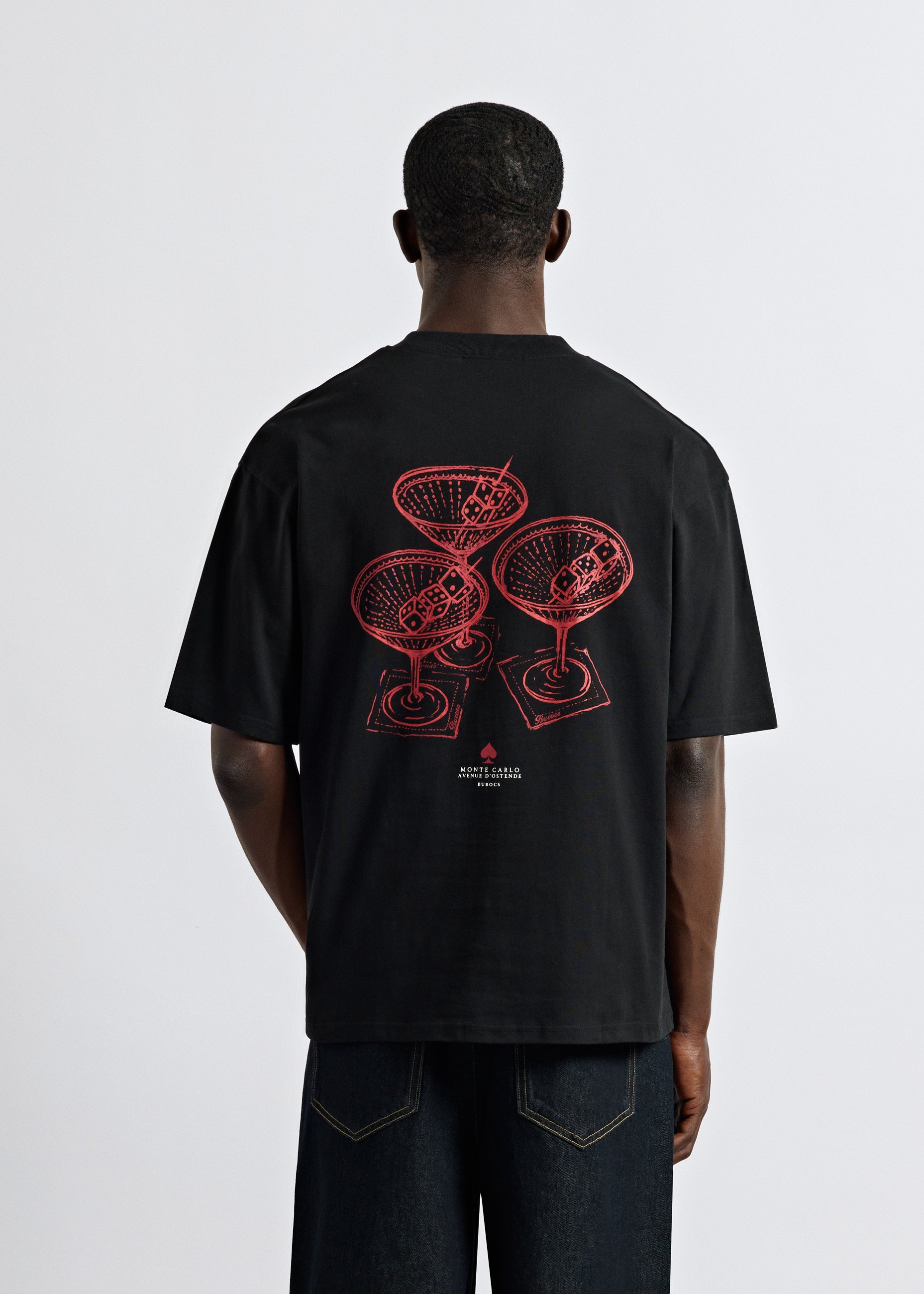 Oversize T-Shirt Martini On Dice