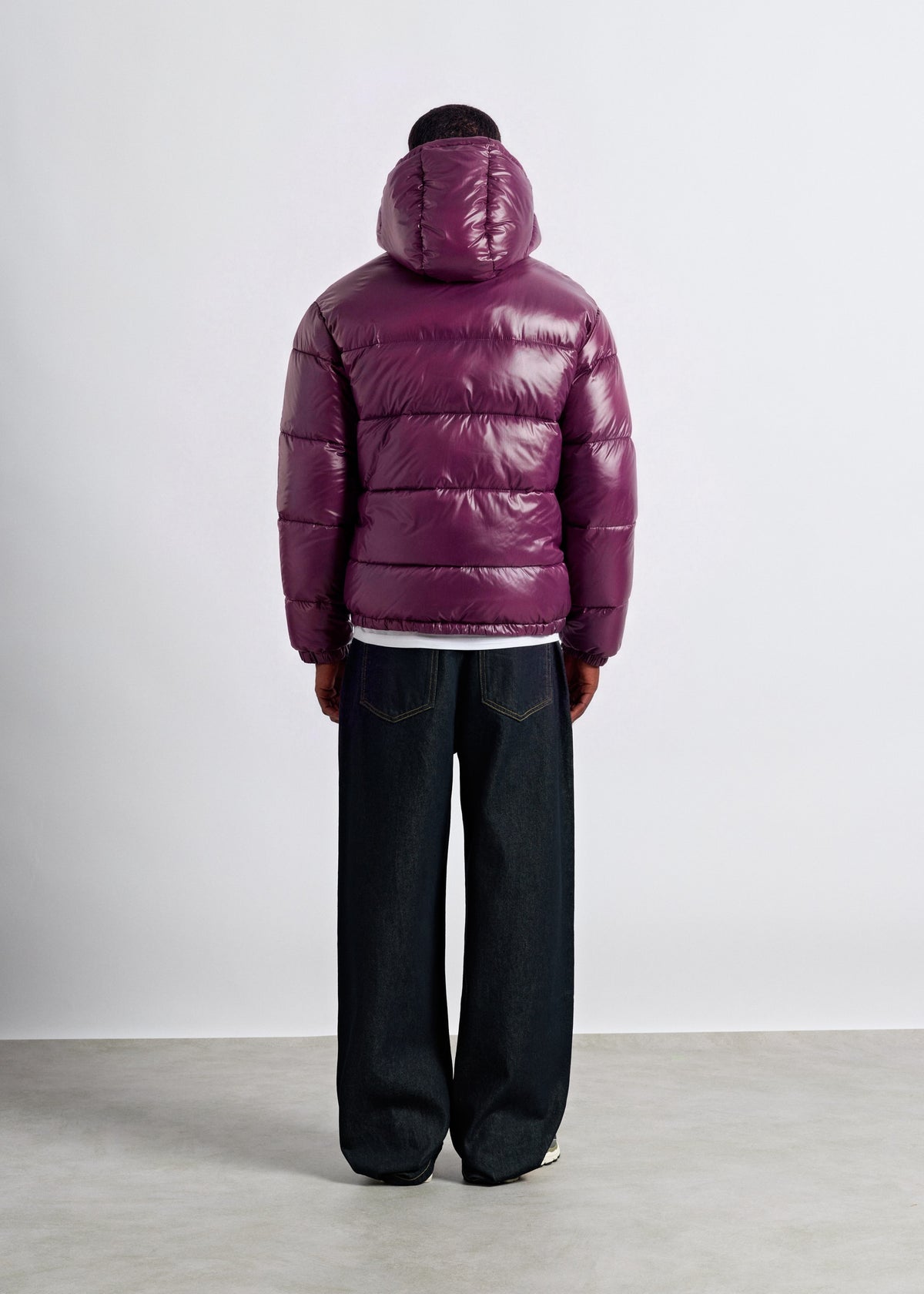 Glossy Puffer Jacket