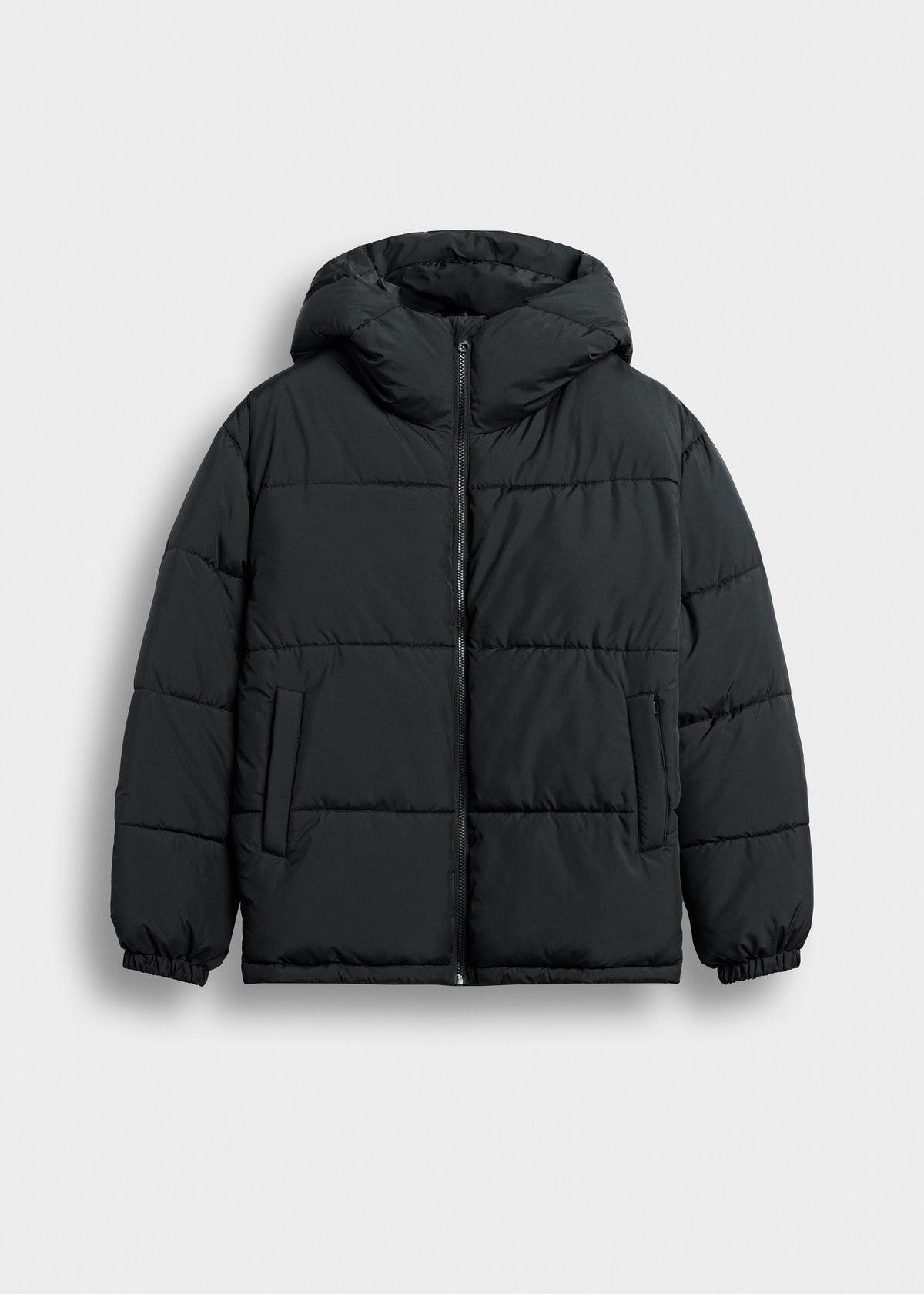 Basic Hooded Puffer Jacket