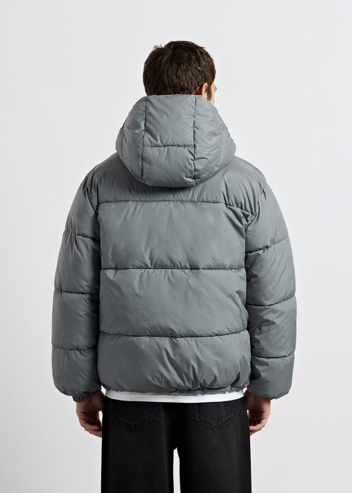 Basic Hooded Puffer Jacket