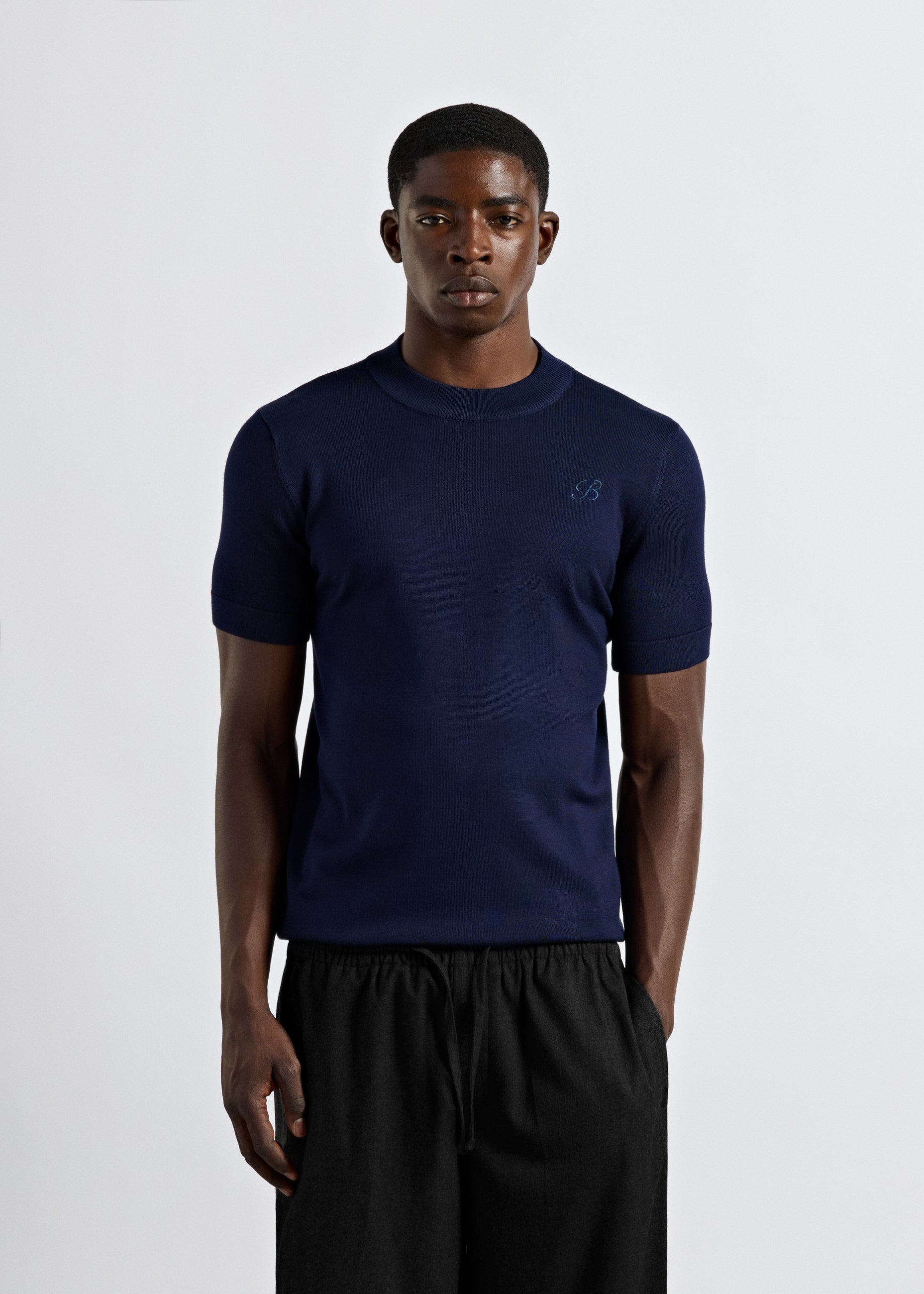Fine Knit T-Shirt