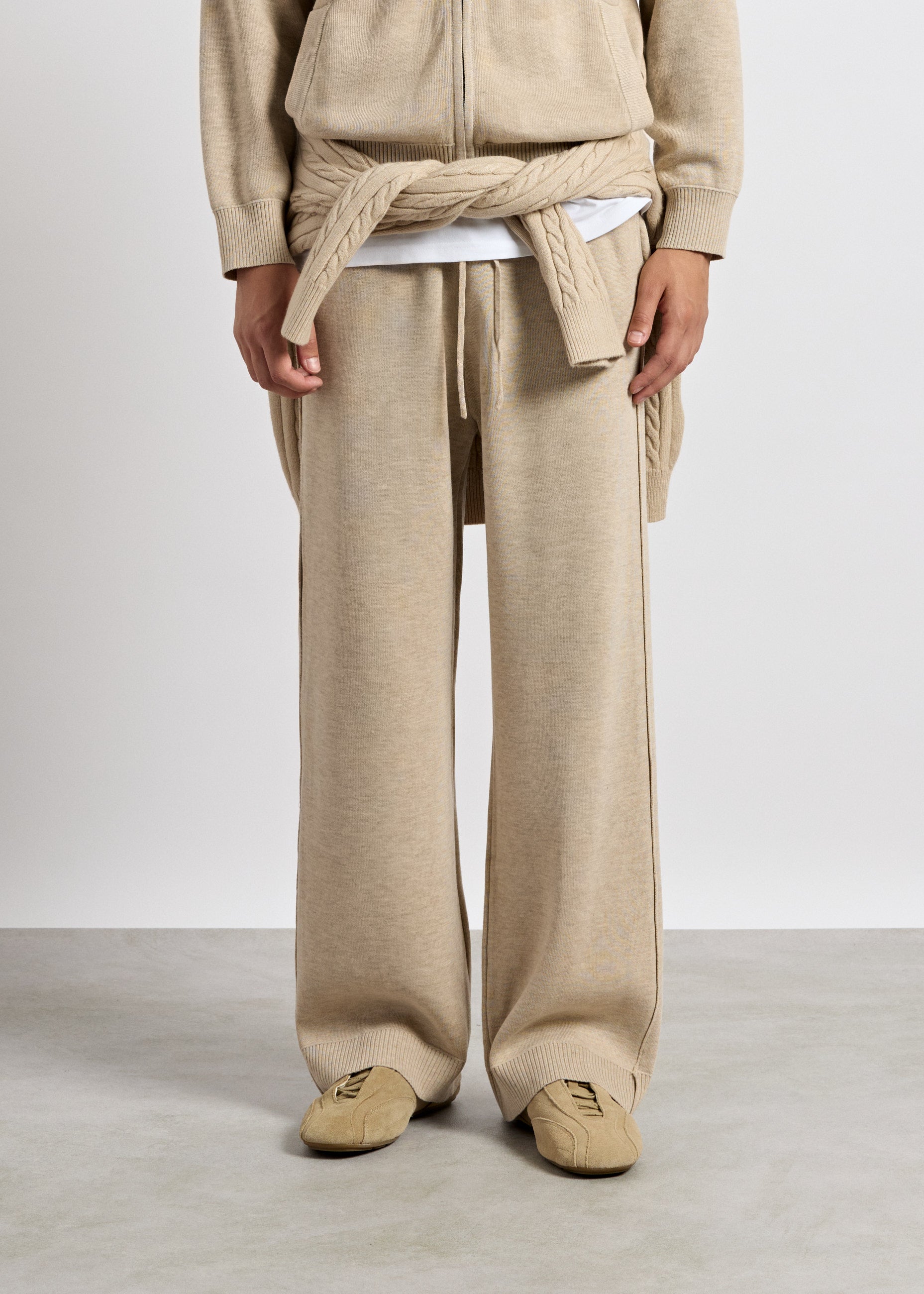 Knit Wide Leg Pants