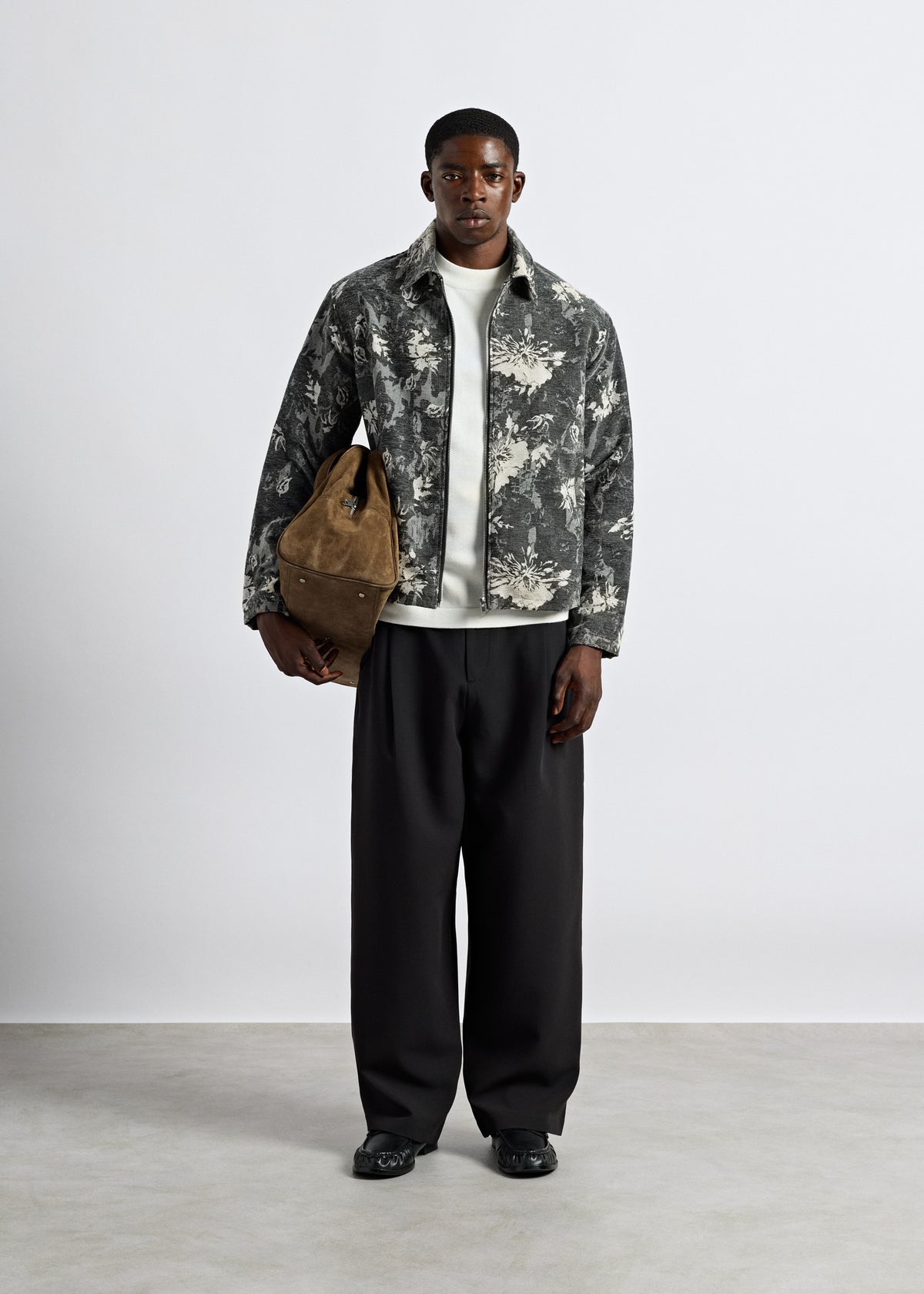 Floral Zipped Jacket