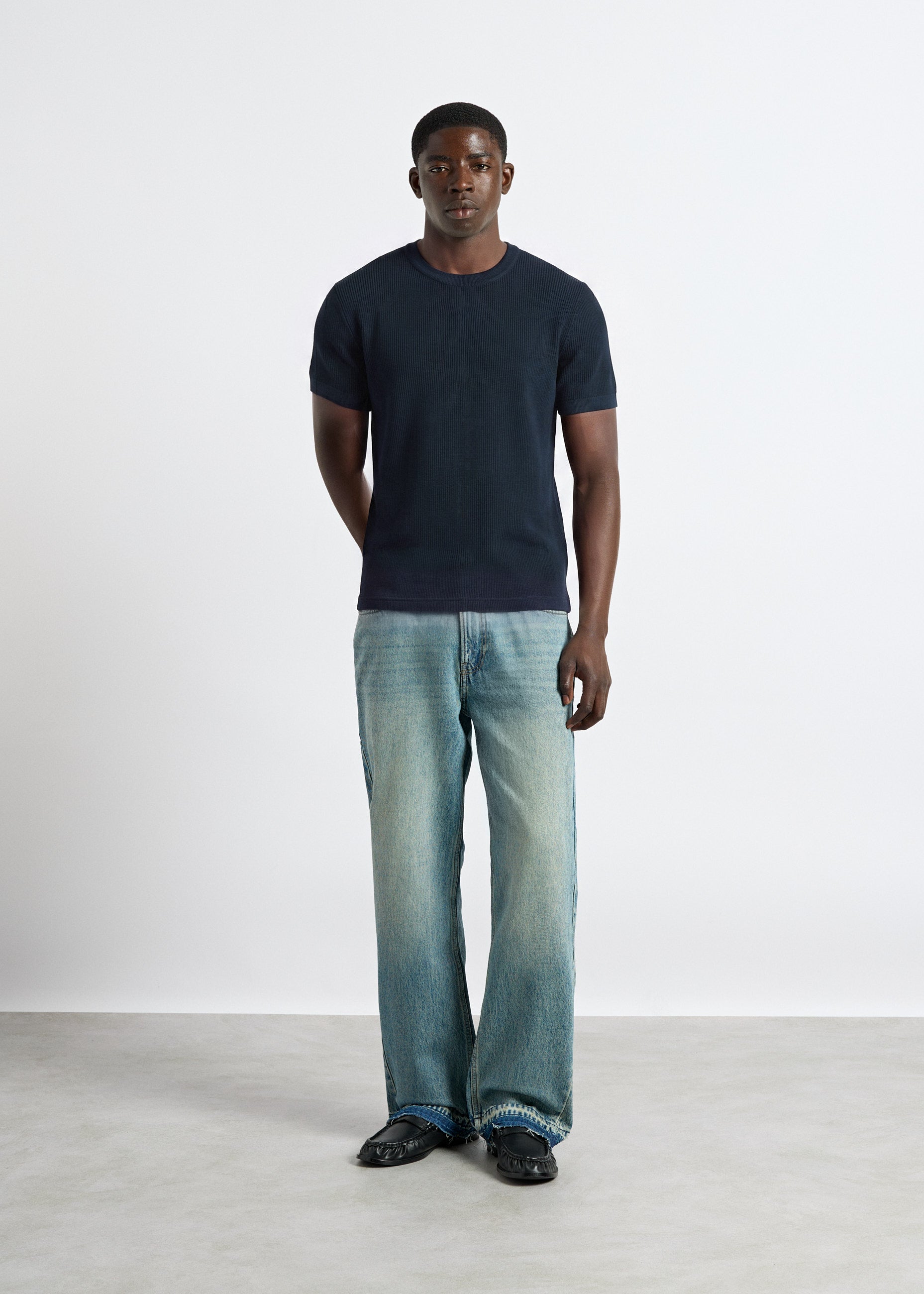 Slim Rib T-Shirt