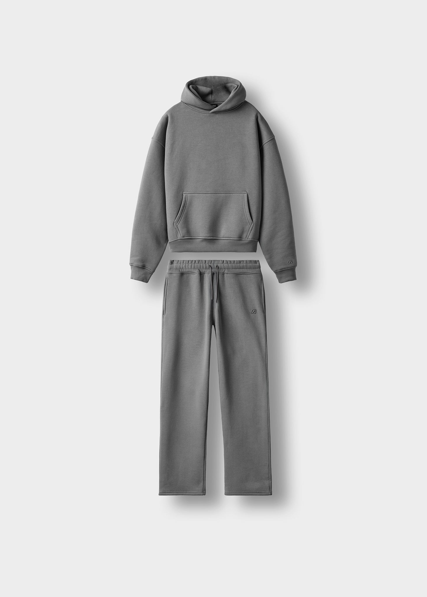 Tracksuit Set - Grey (Hoodie + Pants)