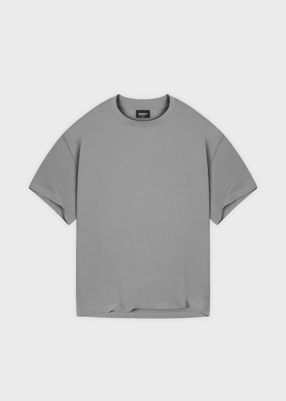 Gray basic oversized t-shirt