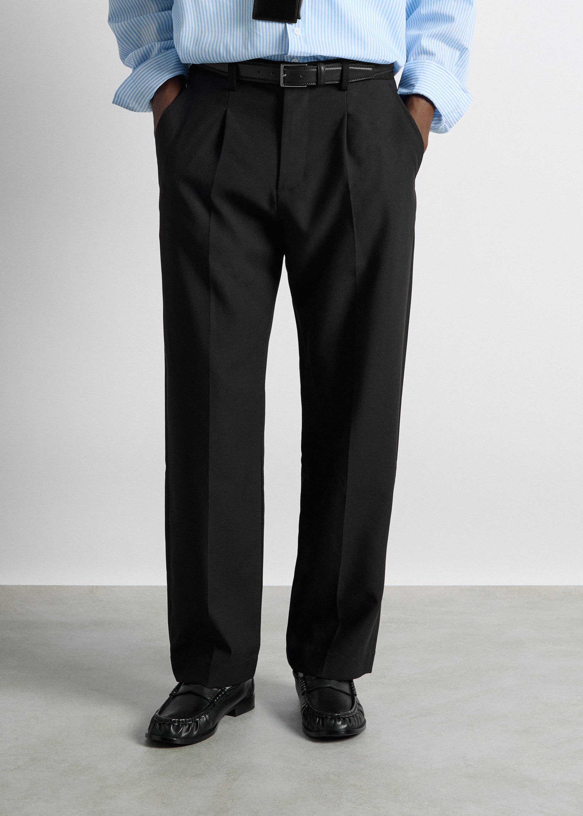 Straight Tailored Pants