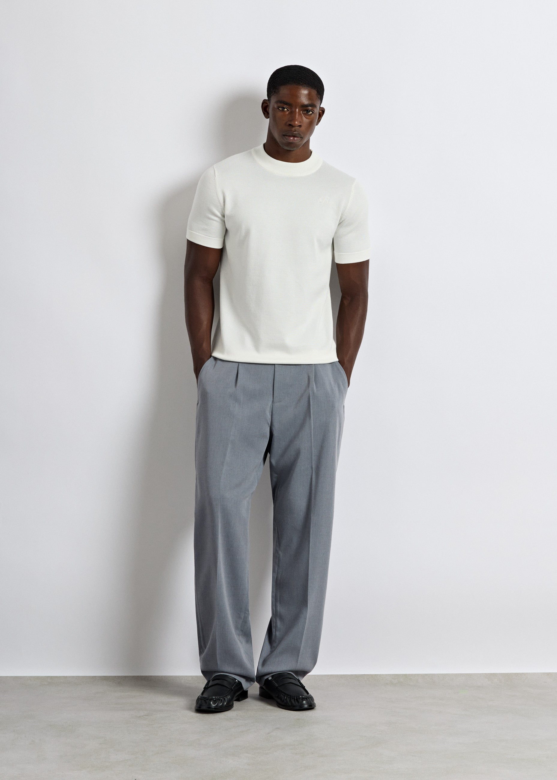 Fine Knit T-Shirt
