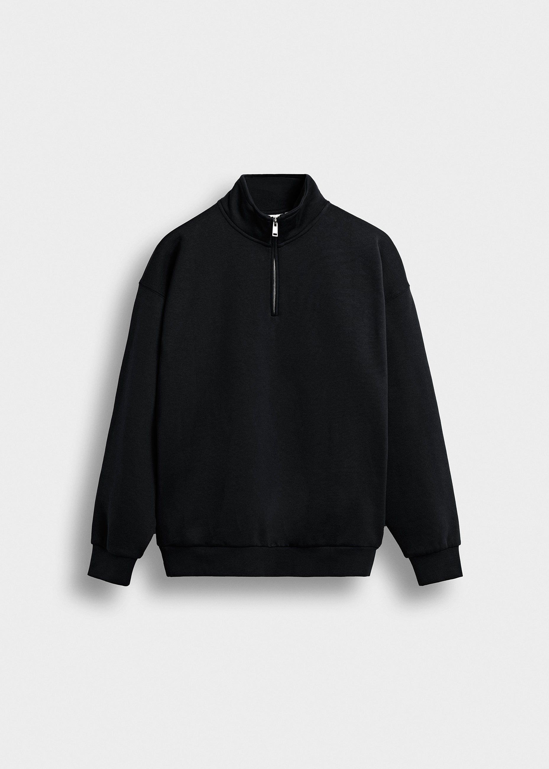 Oversize Mock Neck Sweater