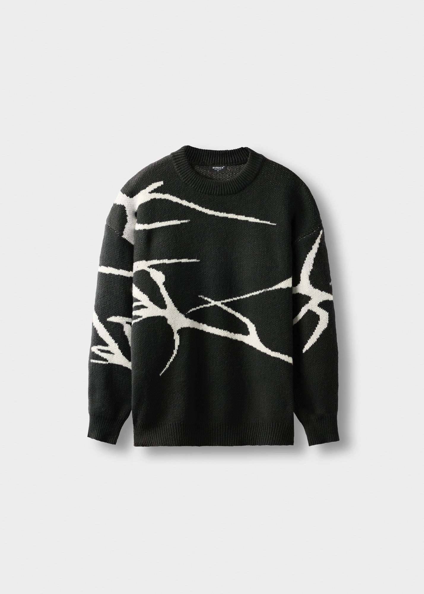 Jacquard Knit Sweater