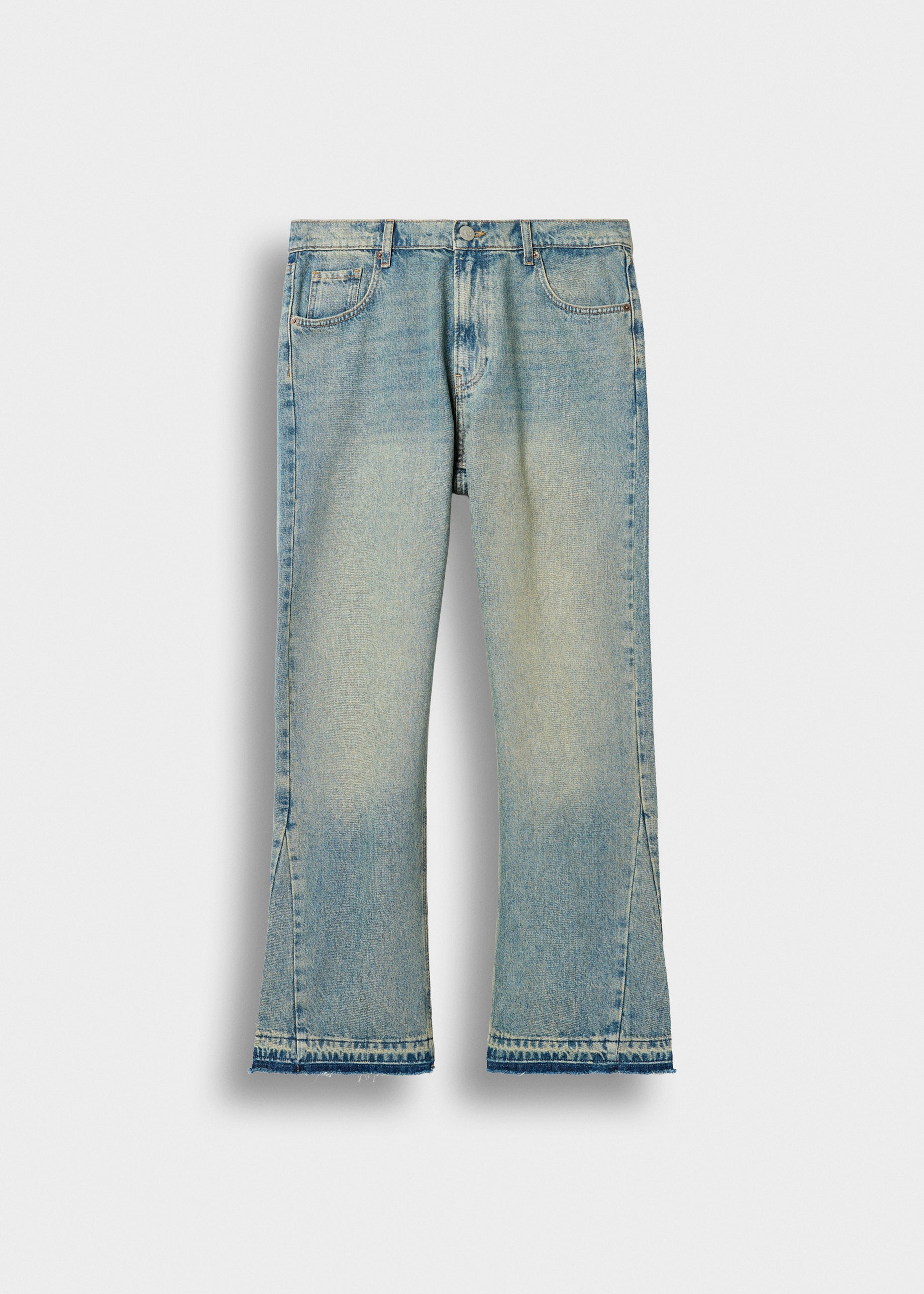 Tony Flared Open Hem Jeans